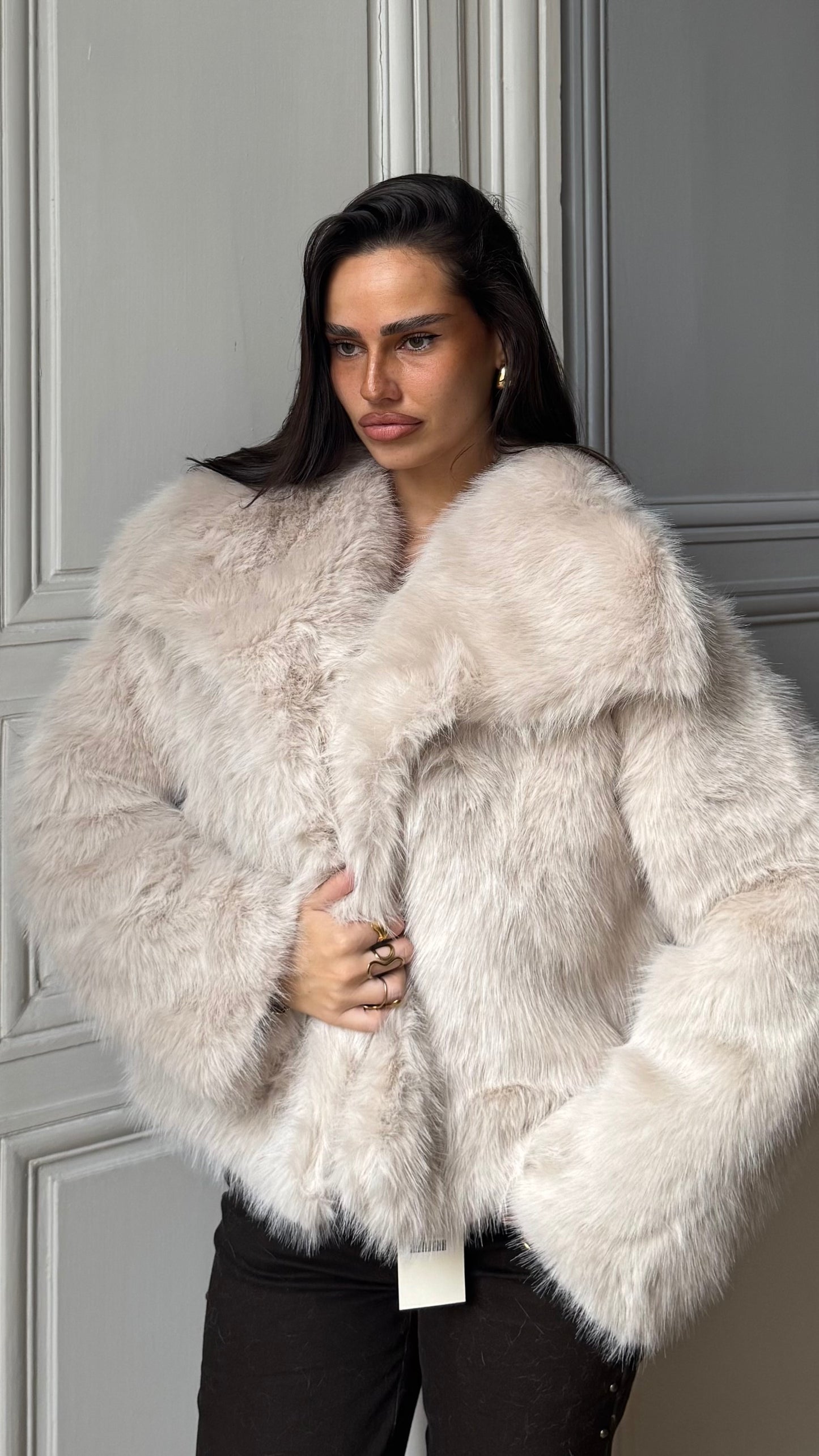Fourrure KENDALL écru