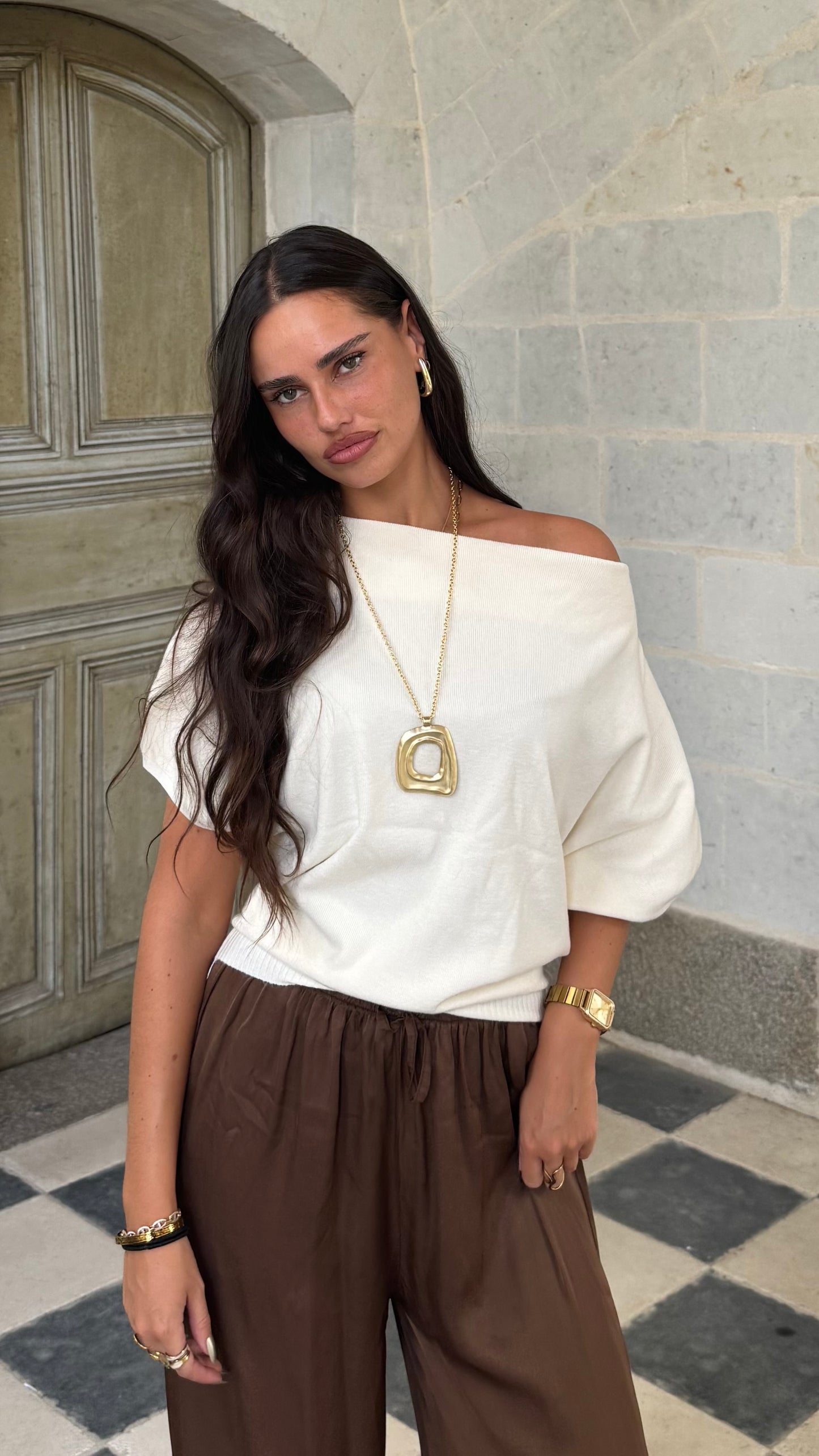 Pull VÉNUS Crème
