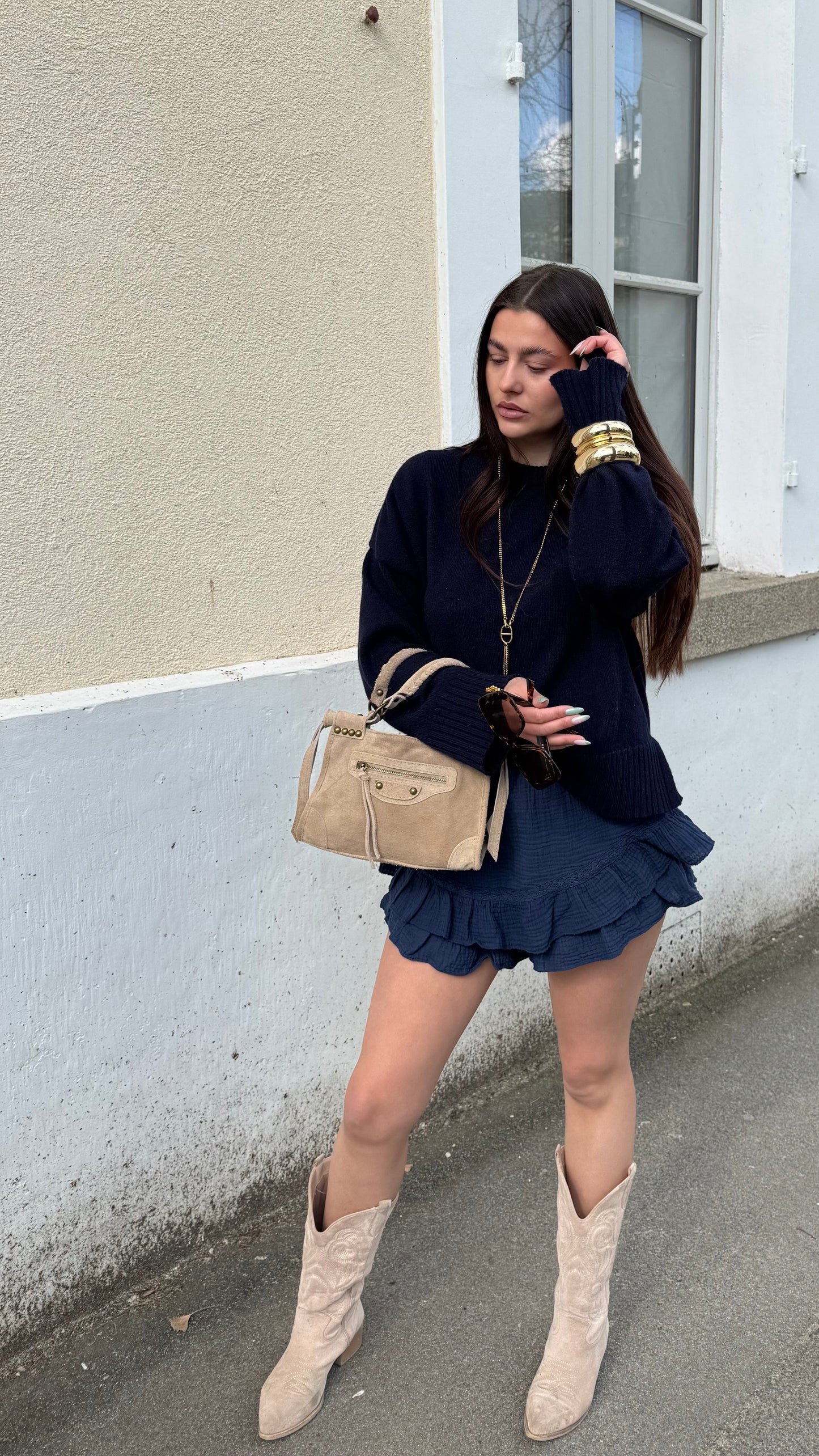 Jupe BEE Bleu marine 🇮🇹