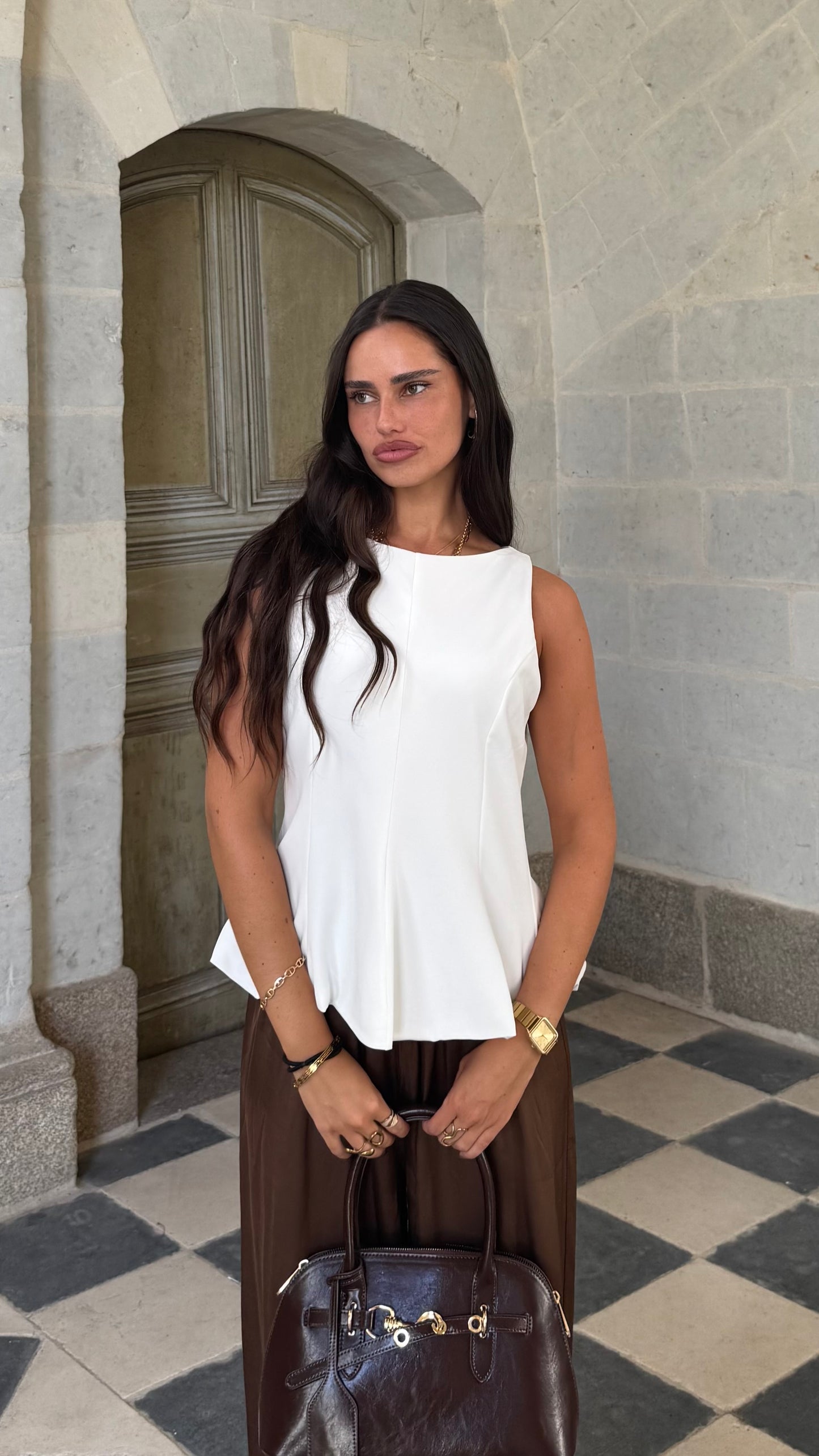 Top GIA Blanc 🇮🇹