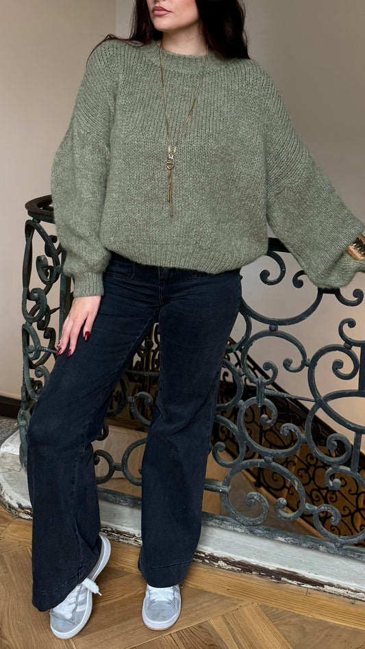 Pull MACHA Kaki 🇮🇹