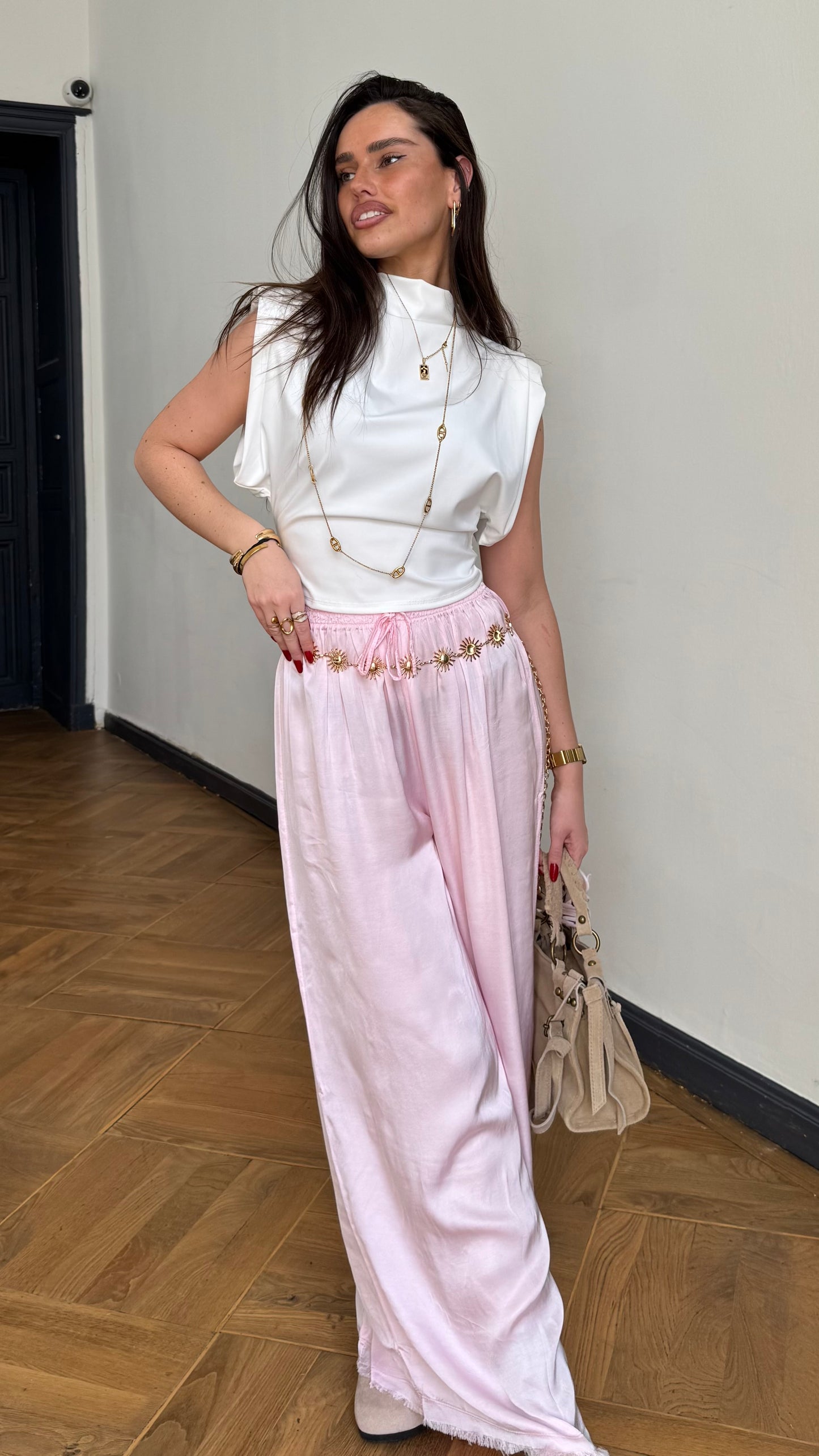 Pantalon EDEN Rose 🇮🇹