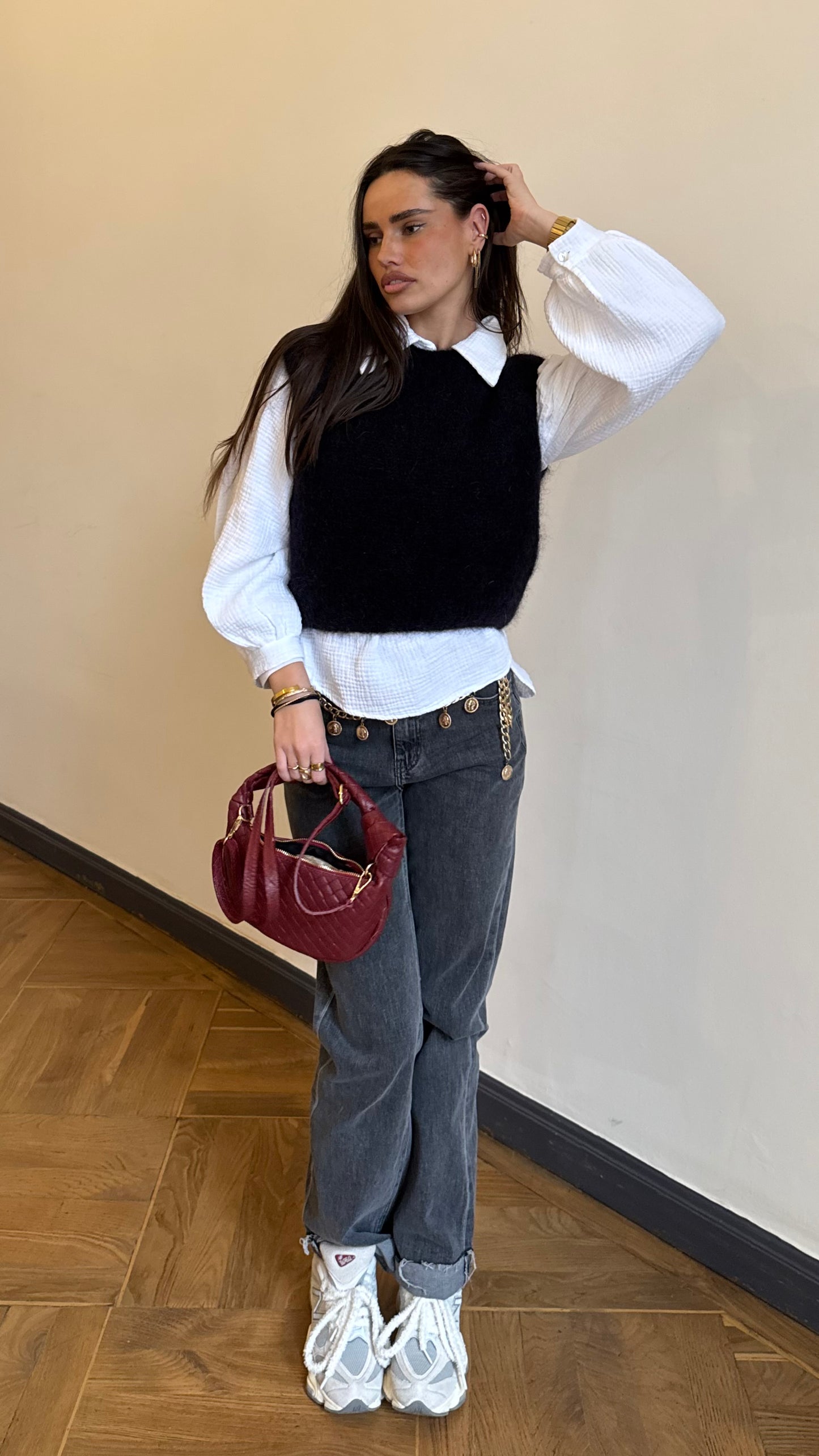Pull ANGORA Noir🇮🇹