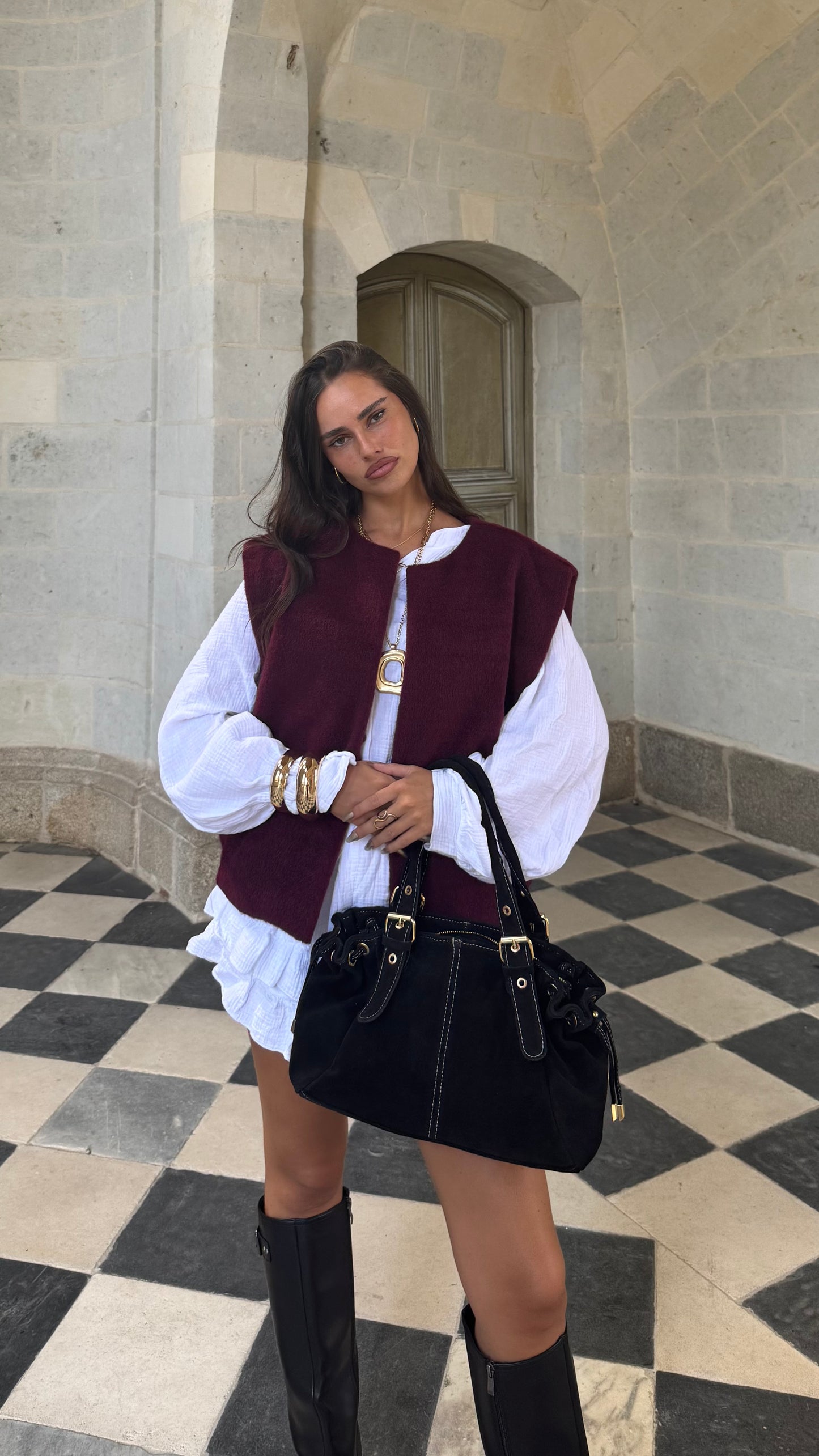 Veste ZAYA Bordeaux 🇮🇹