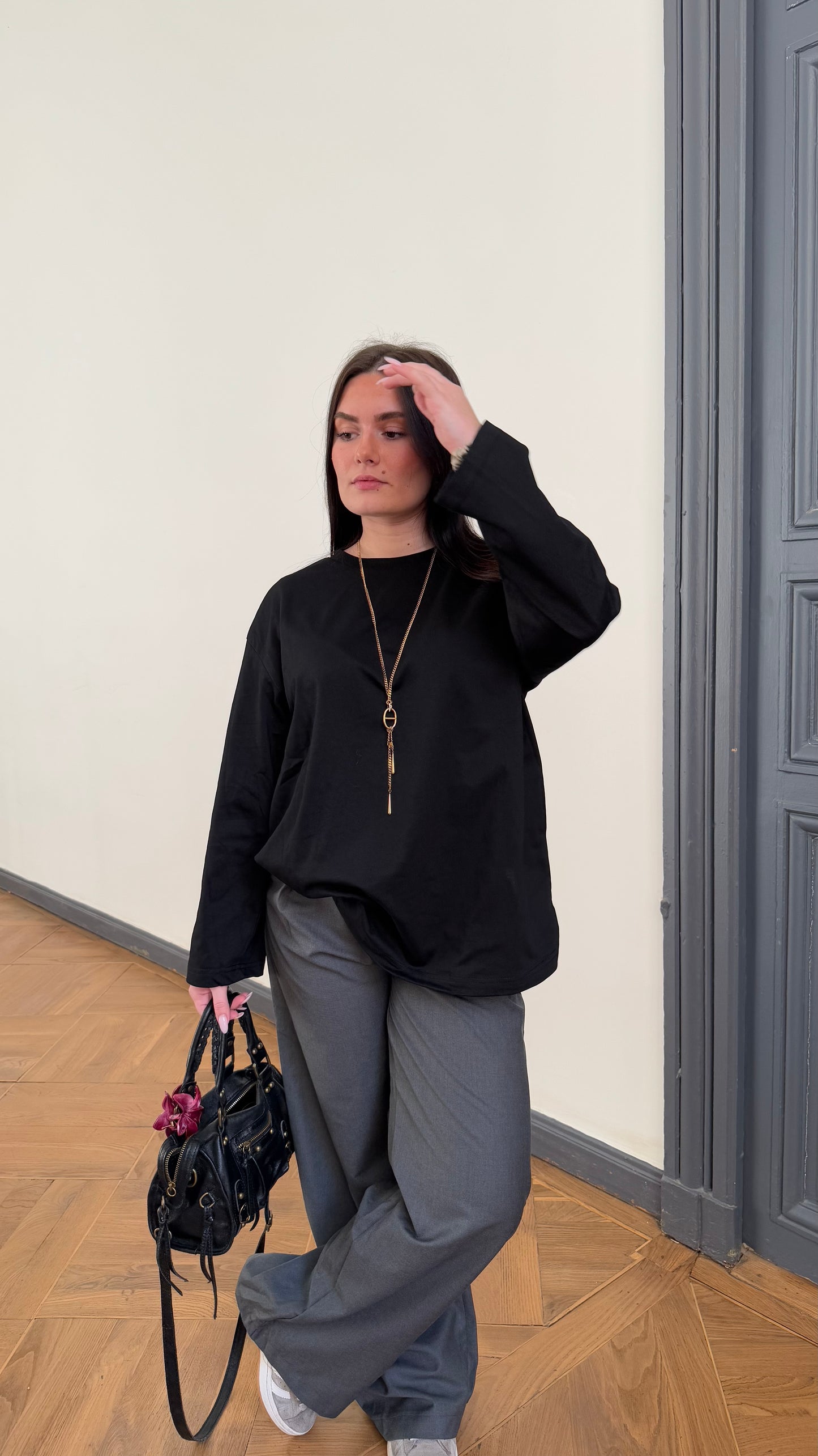 T-shirt noir MEL