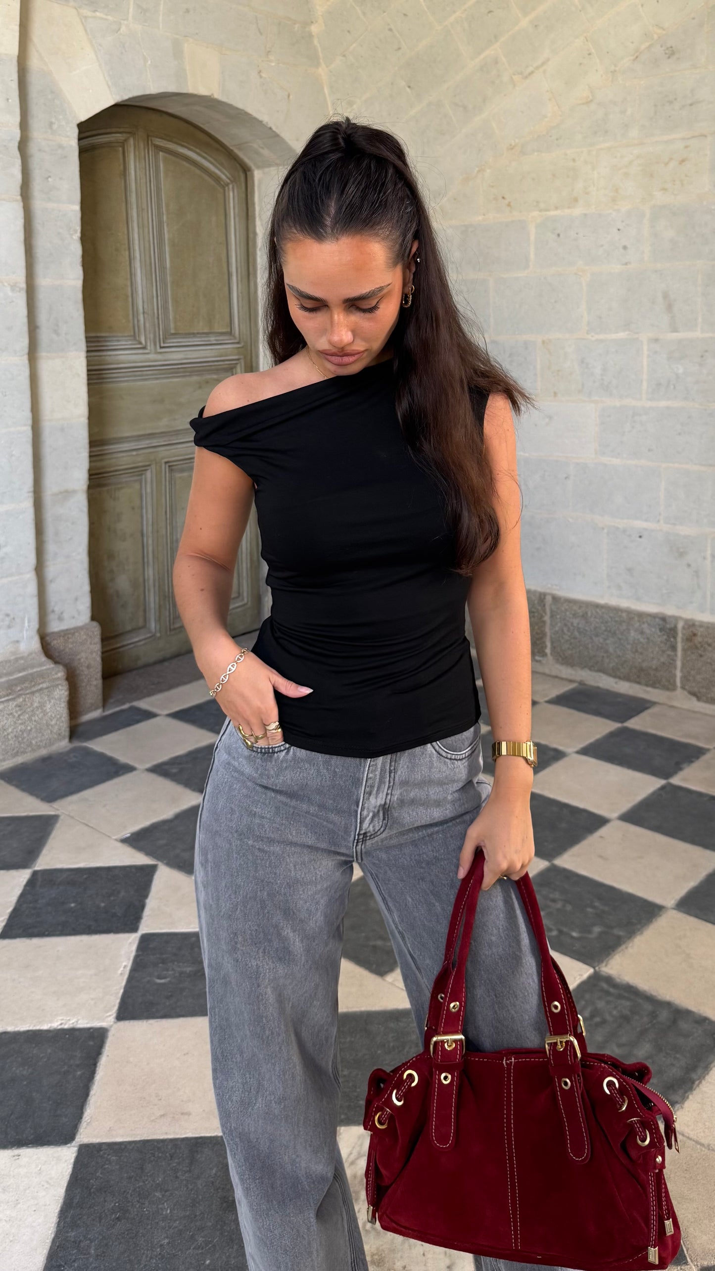 Top ORÉE Noir 🇮🇹