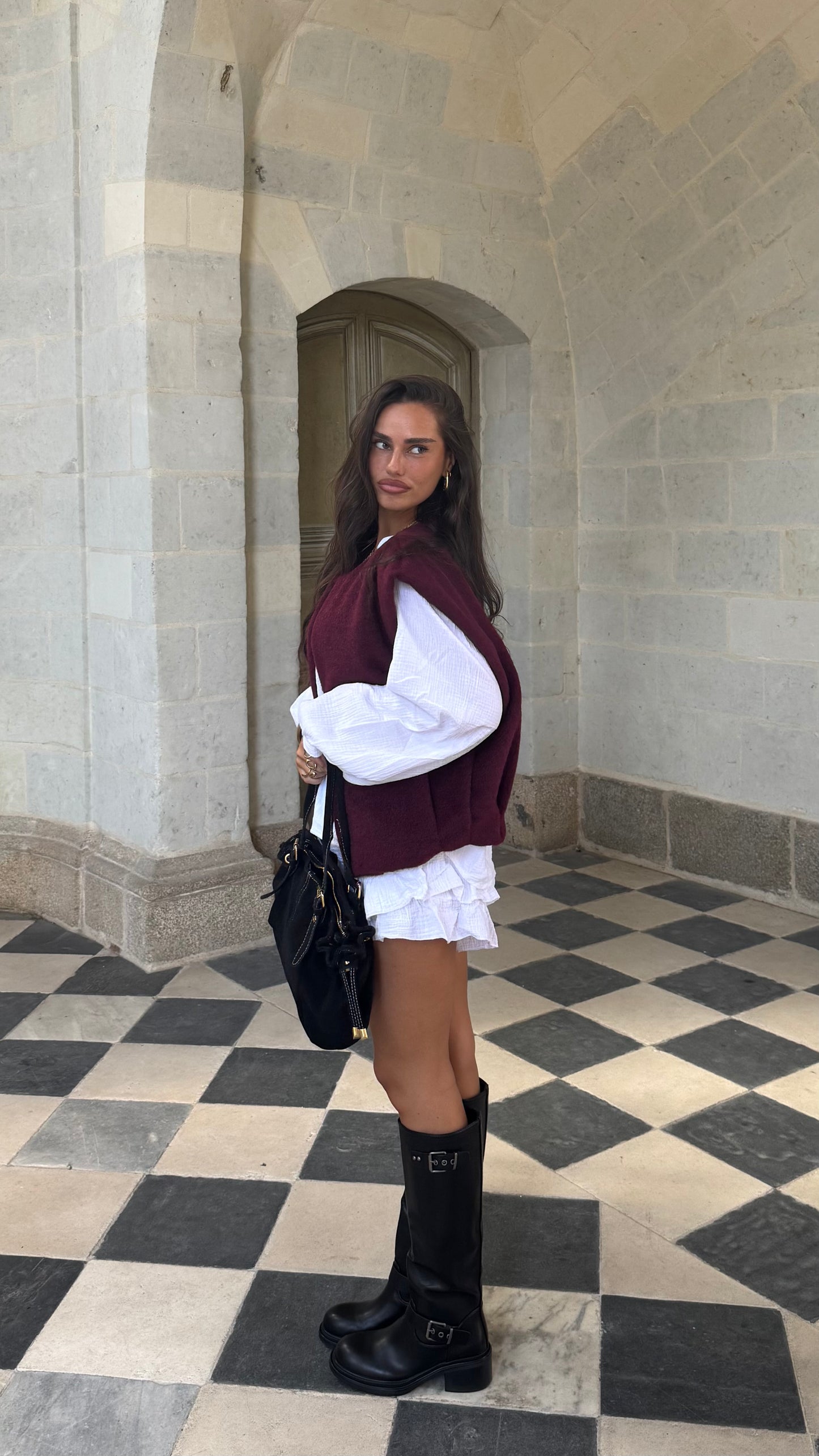 Veste ZAYA Bordeaux 🇮🇹