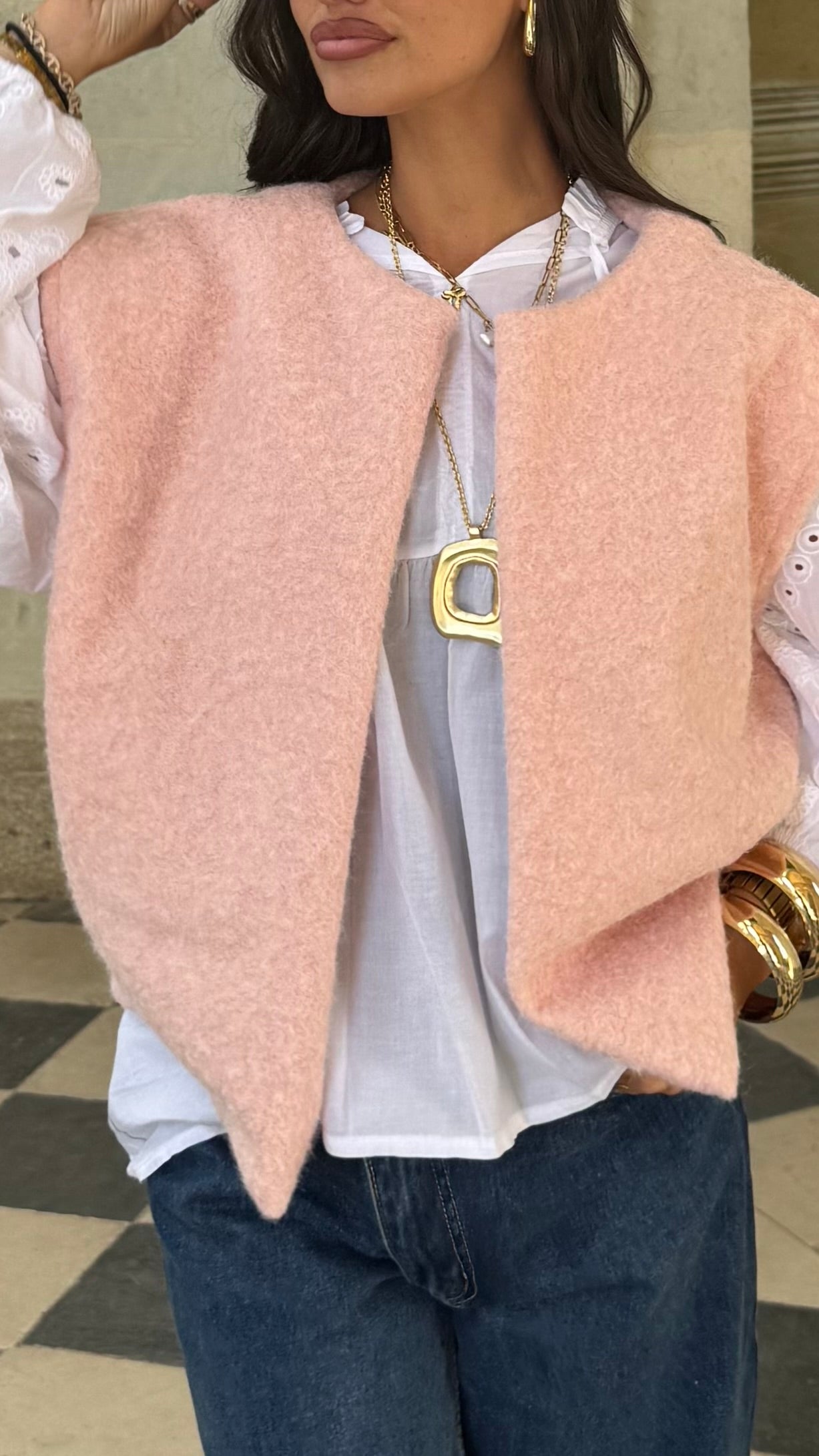Veste ZAO Rose pâle 🇮🇹