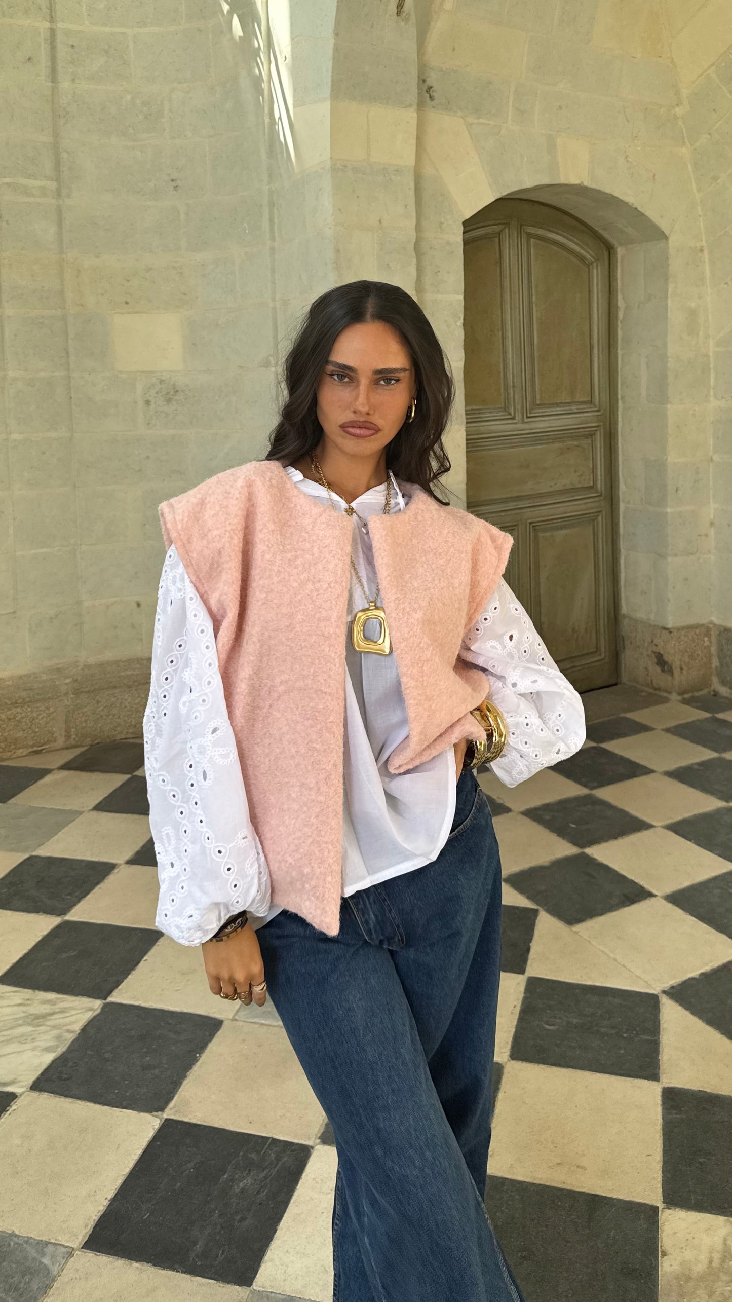 Veste ZAO Rose pâle 🇮🇹