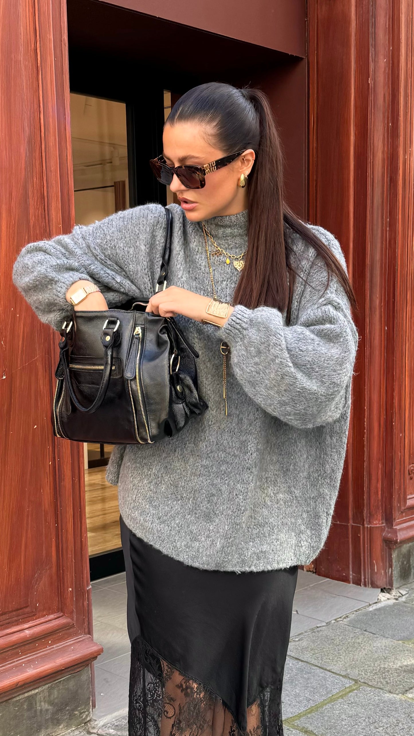 Pull MALMÖ Gris 🇮🇹