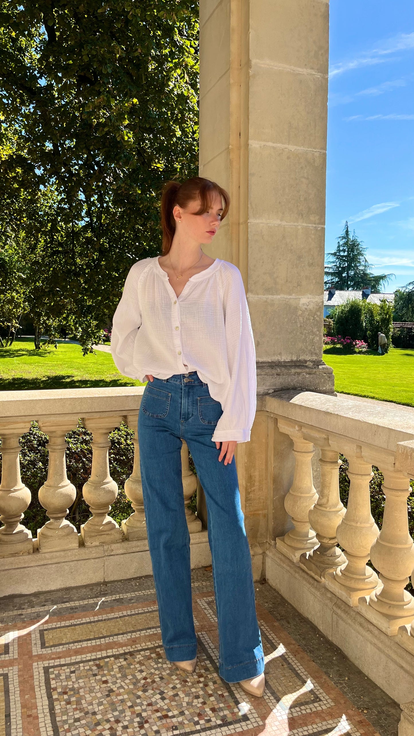 Jean GIRLFRIEND Bleu Foncé