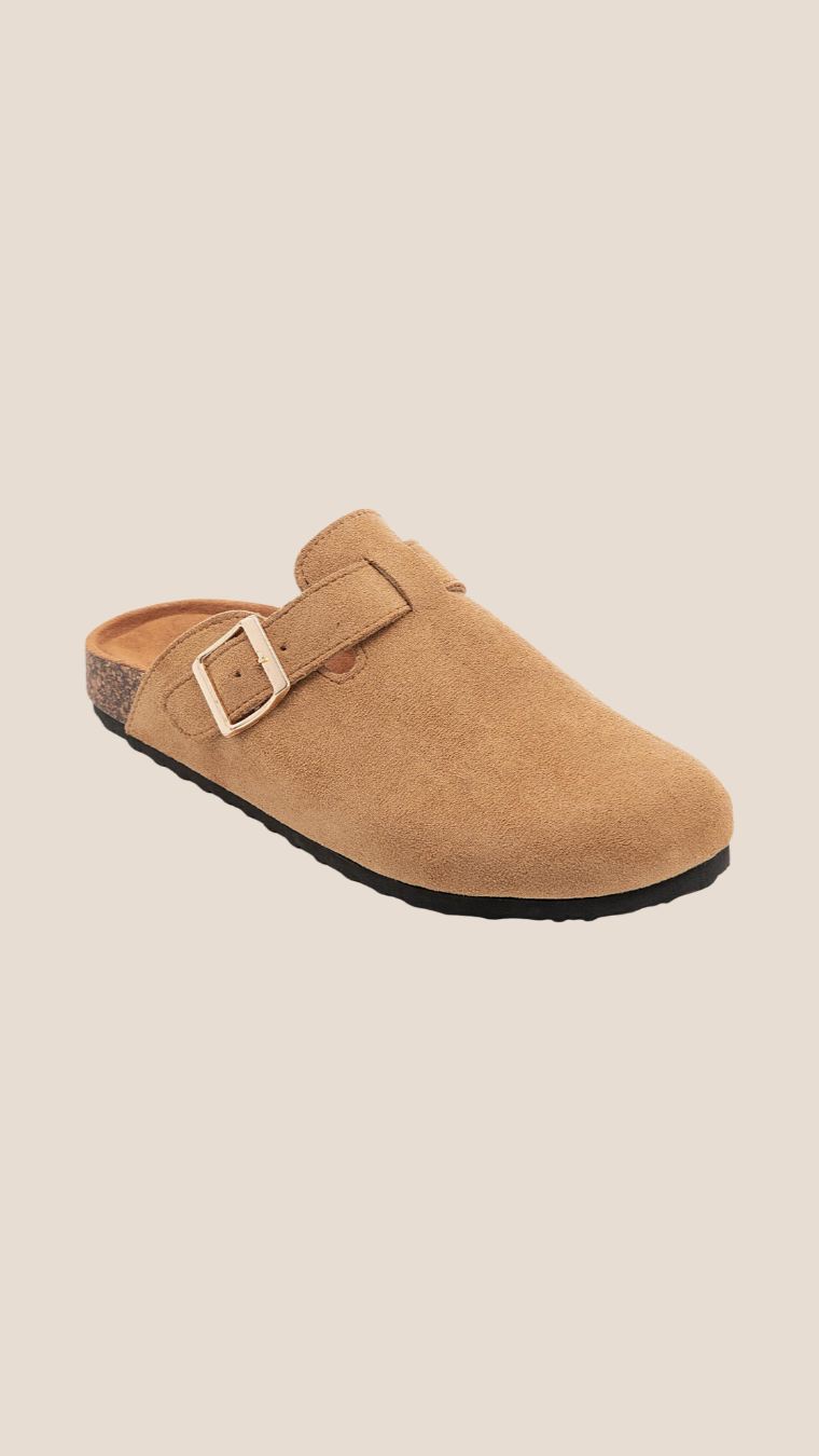 Mules BIANCA Camel