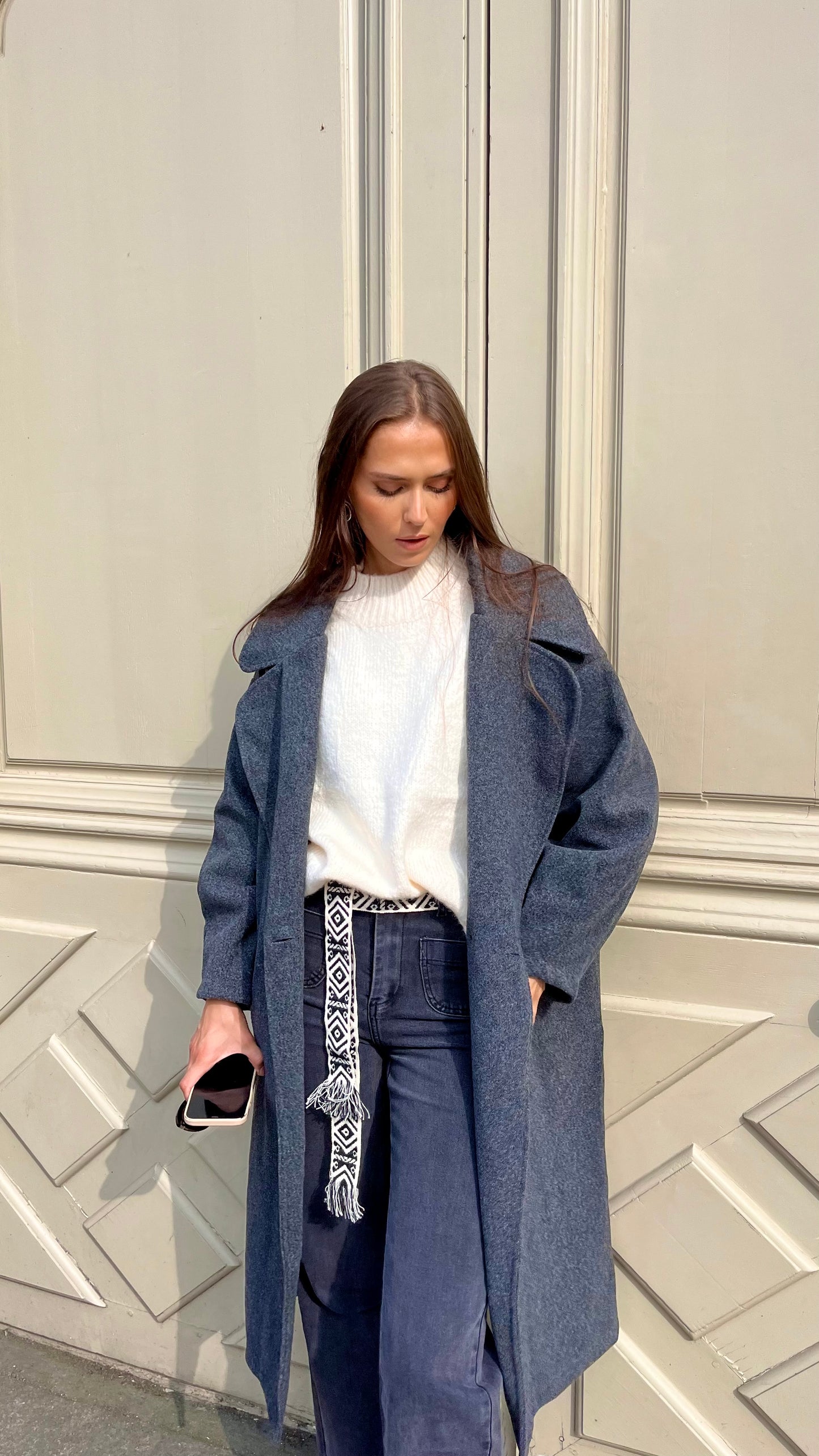 Manteau NORTH Gris 🇫🇷