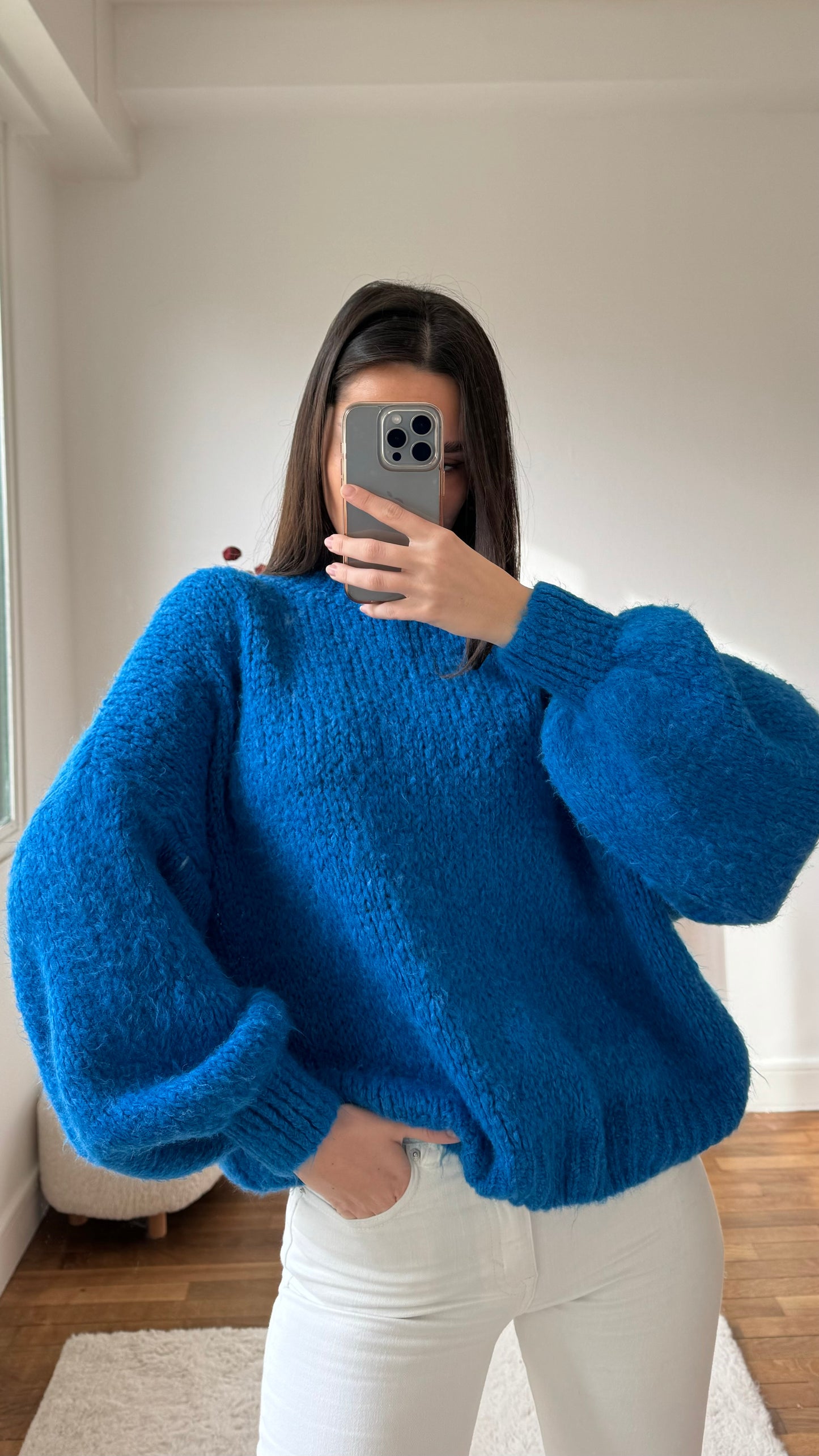 Pull MACHA Bleu 🇮🇹