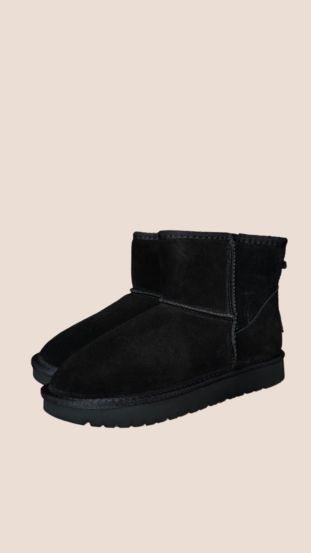 Boots cuir MAHONE Noires