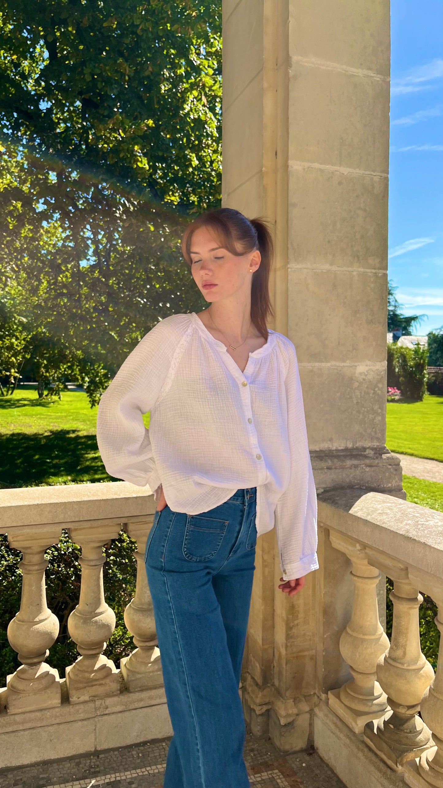 Jean GIRLFRIEND Bleu Foncé