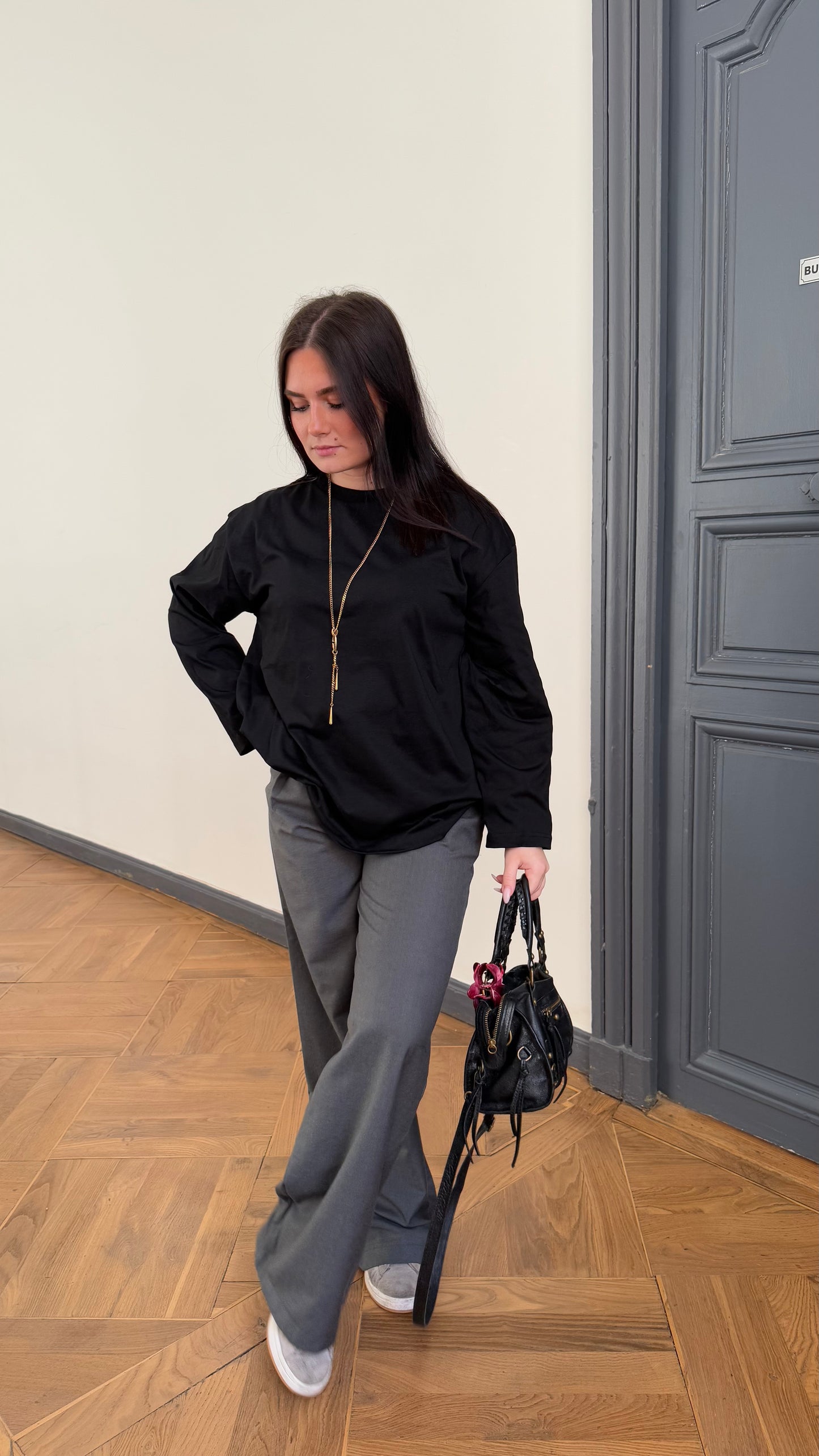 T-shirt noir MEL