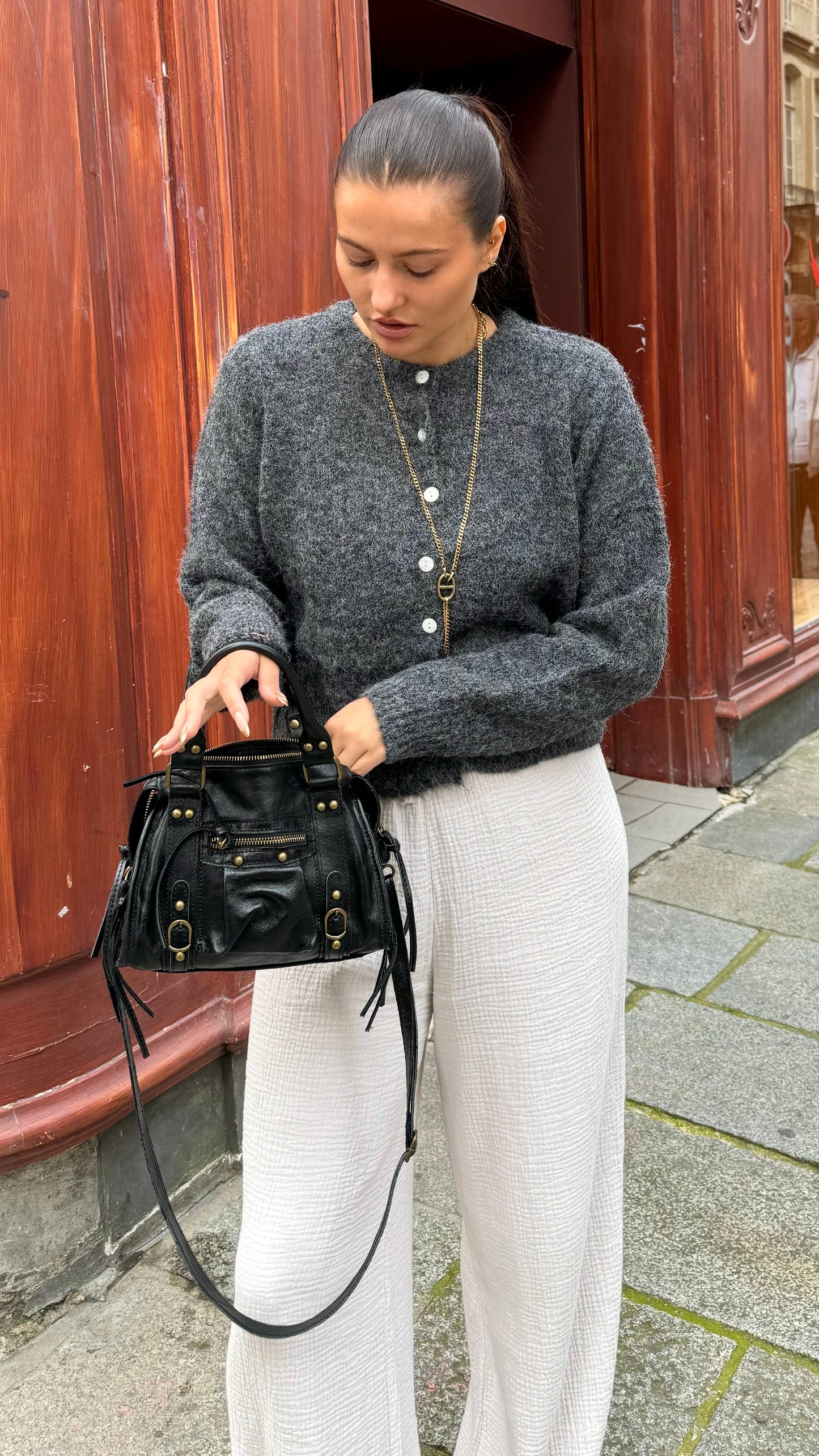 Cardigan SOHO Gris 🇮🇹