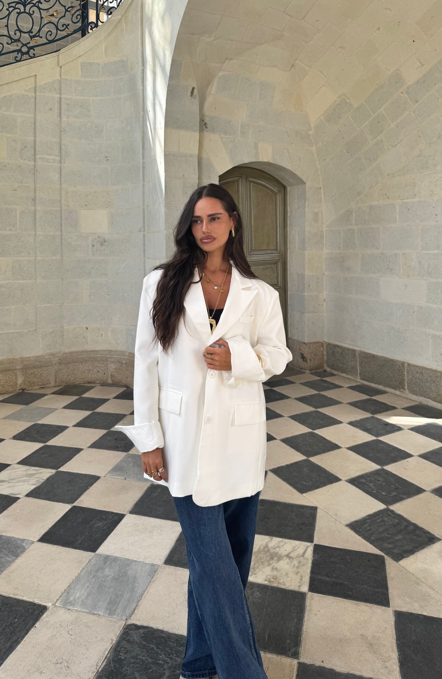 Blazer SELENA Blanc