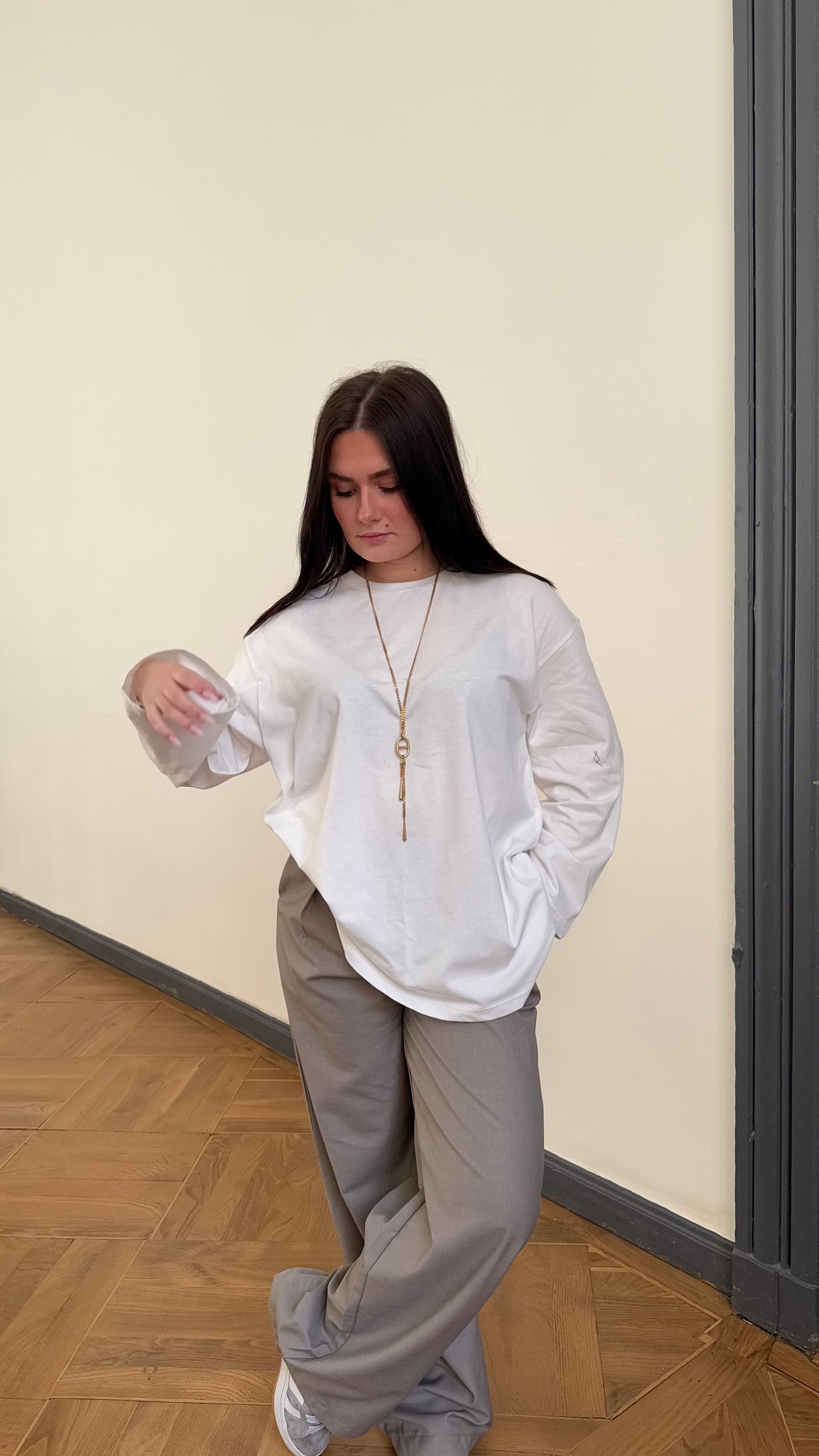 Pantalon tailleur LEV Taupe
