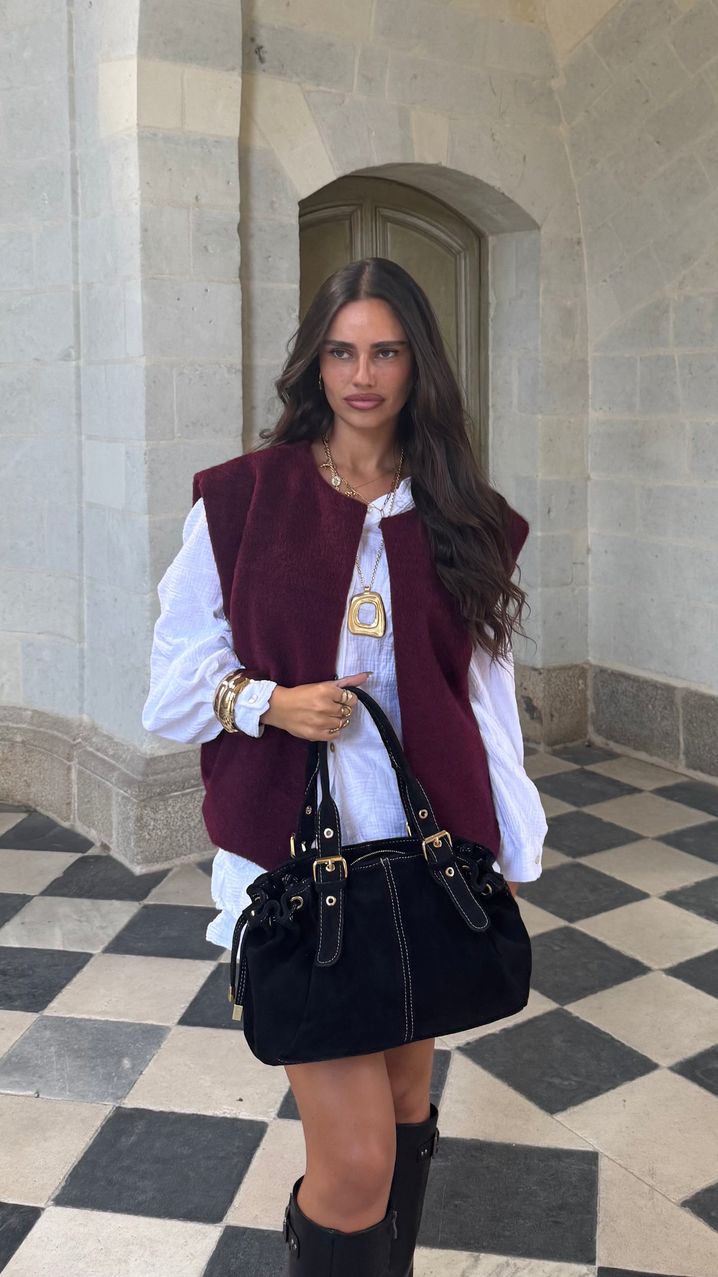 Veste ZAYA Bordeaux 🇮🇹