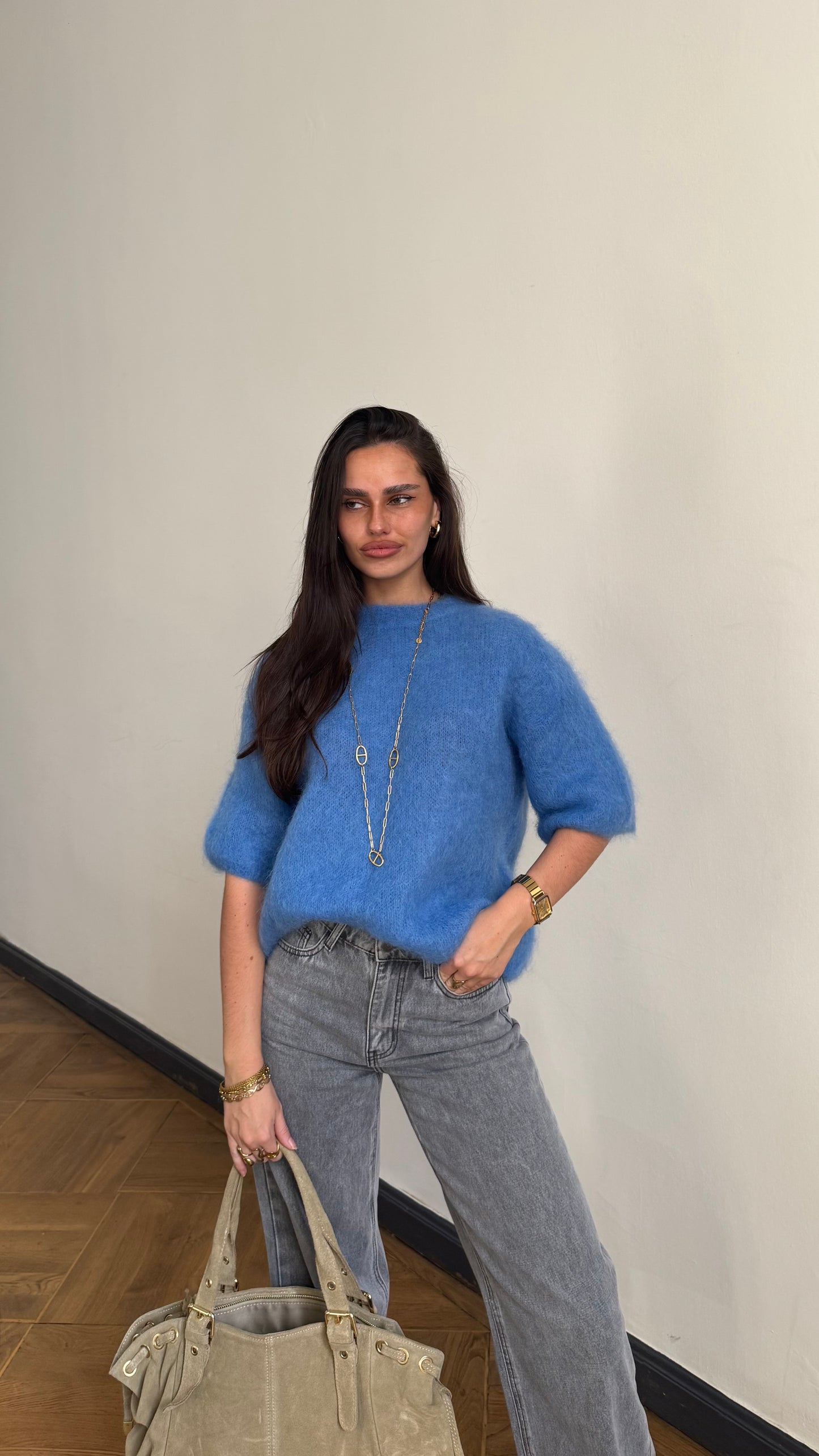 Pull DUSTY bleu 🇮🇹