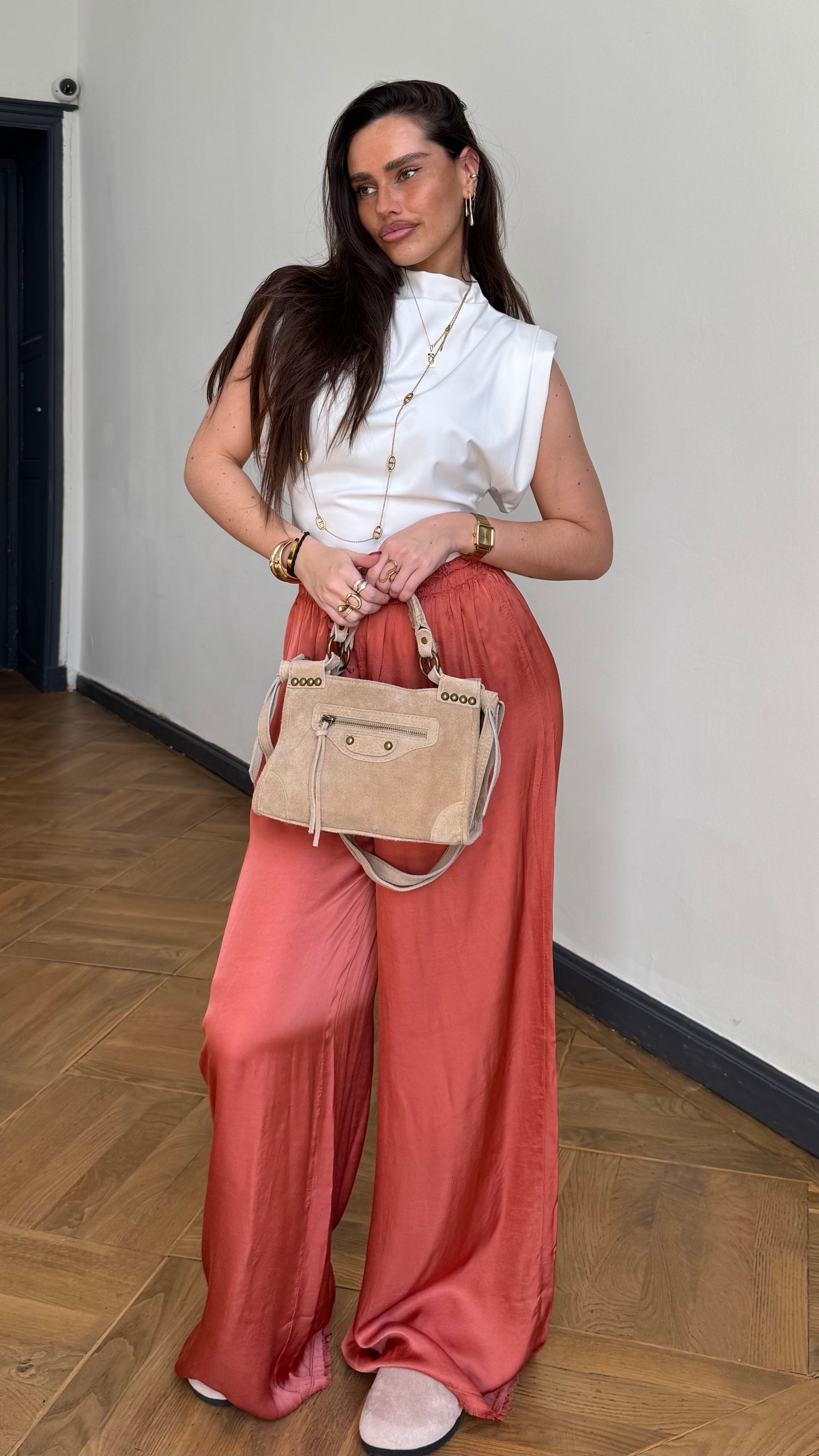 Pantalon EDEN Terracotta 🇮🇹