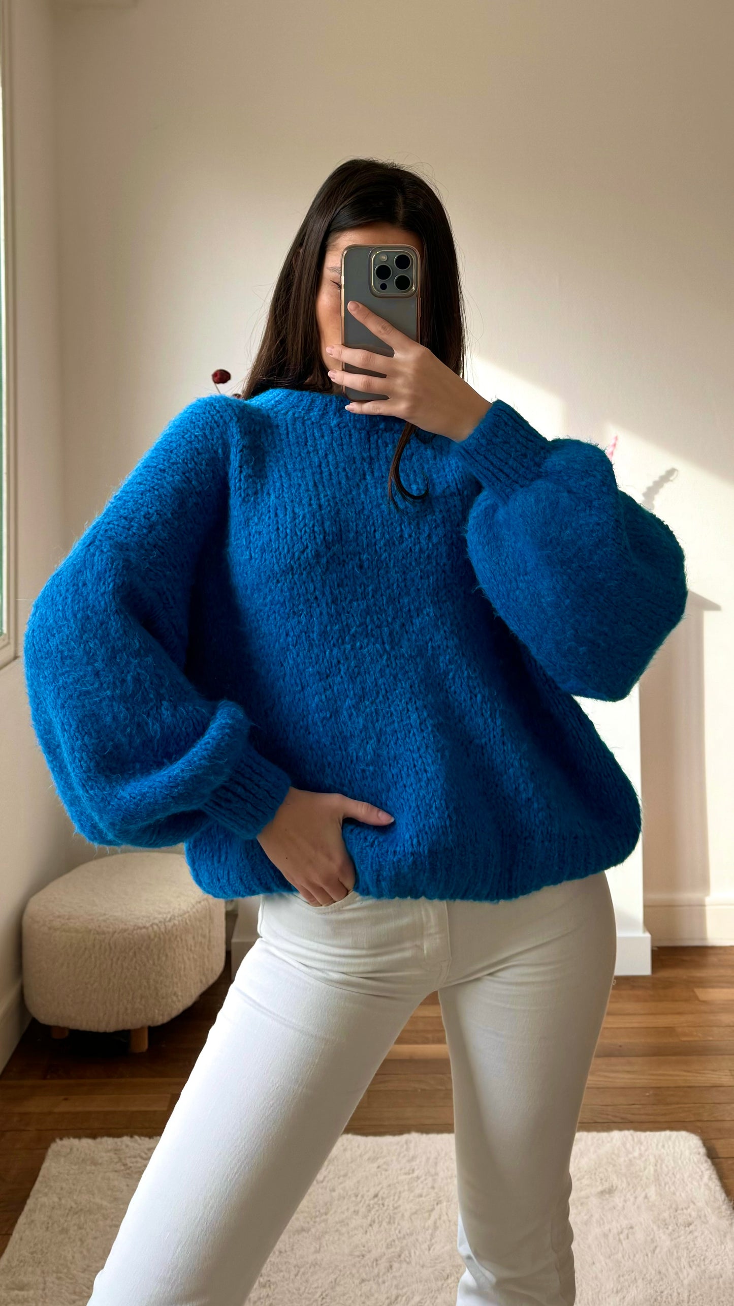 Pull MACHA Bleu 🇮🇹