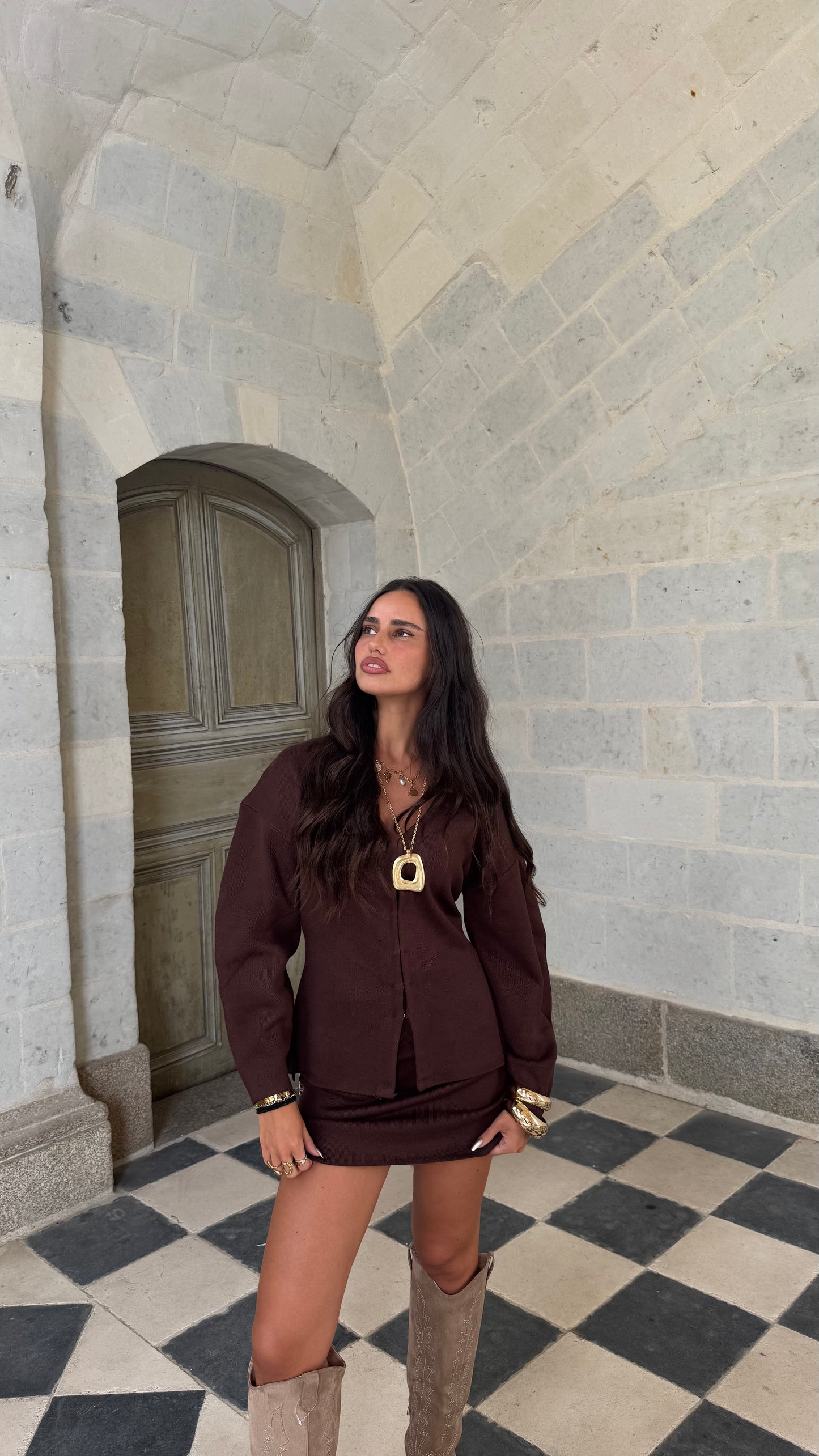 Ensemble SPICE Marron