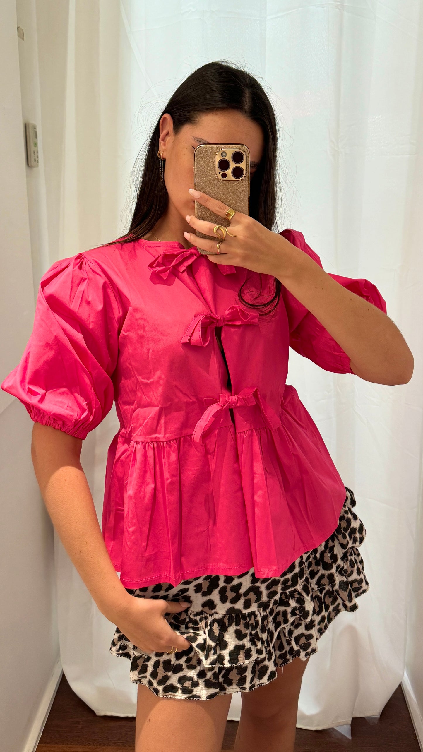 Blouse rose OLYMPE 🇮🇹