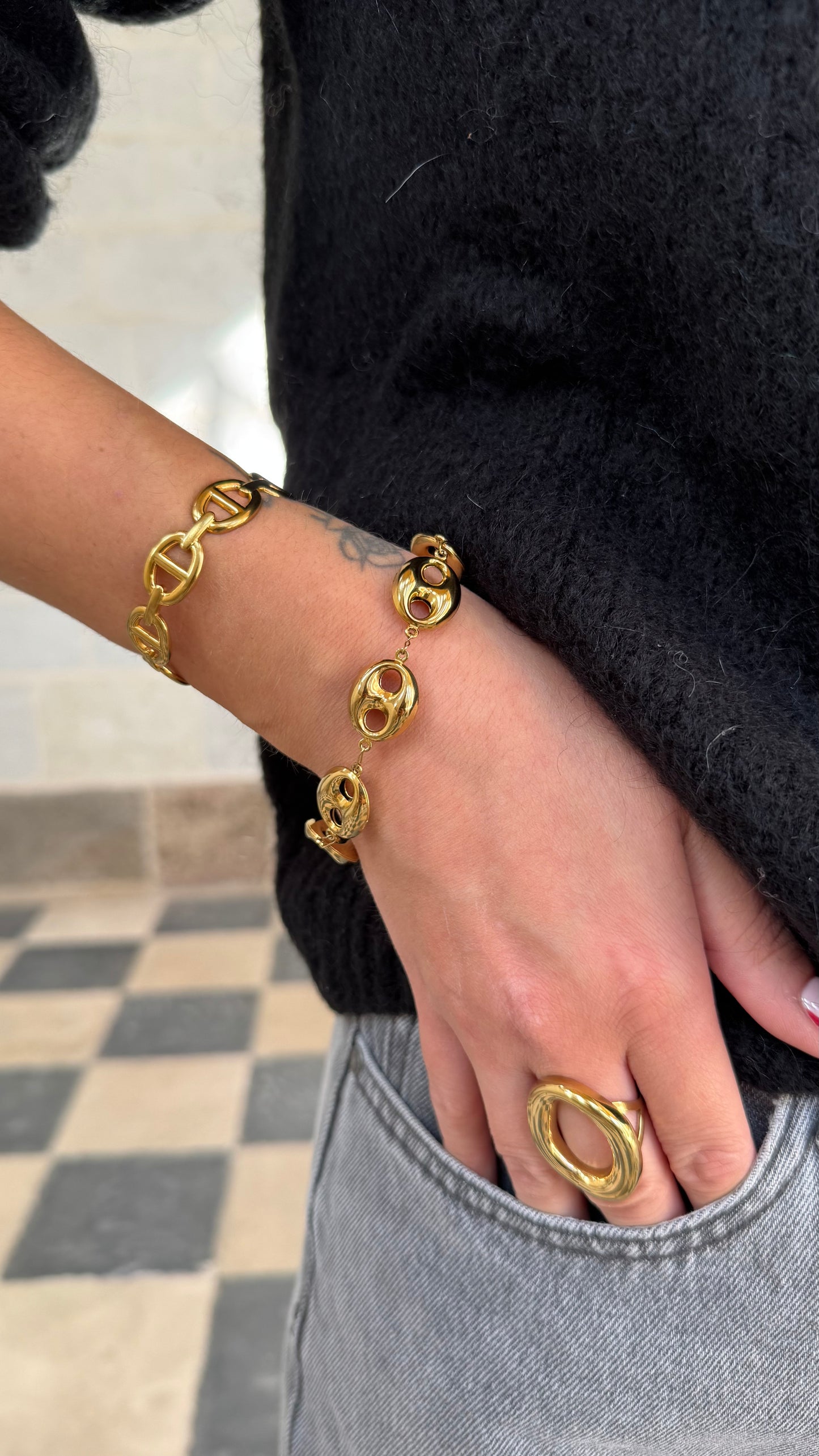 Bracelet SOAN doré