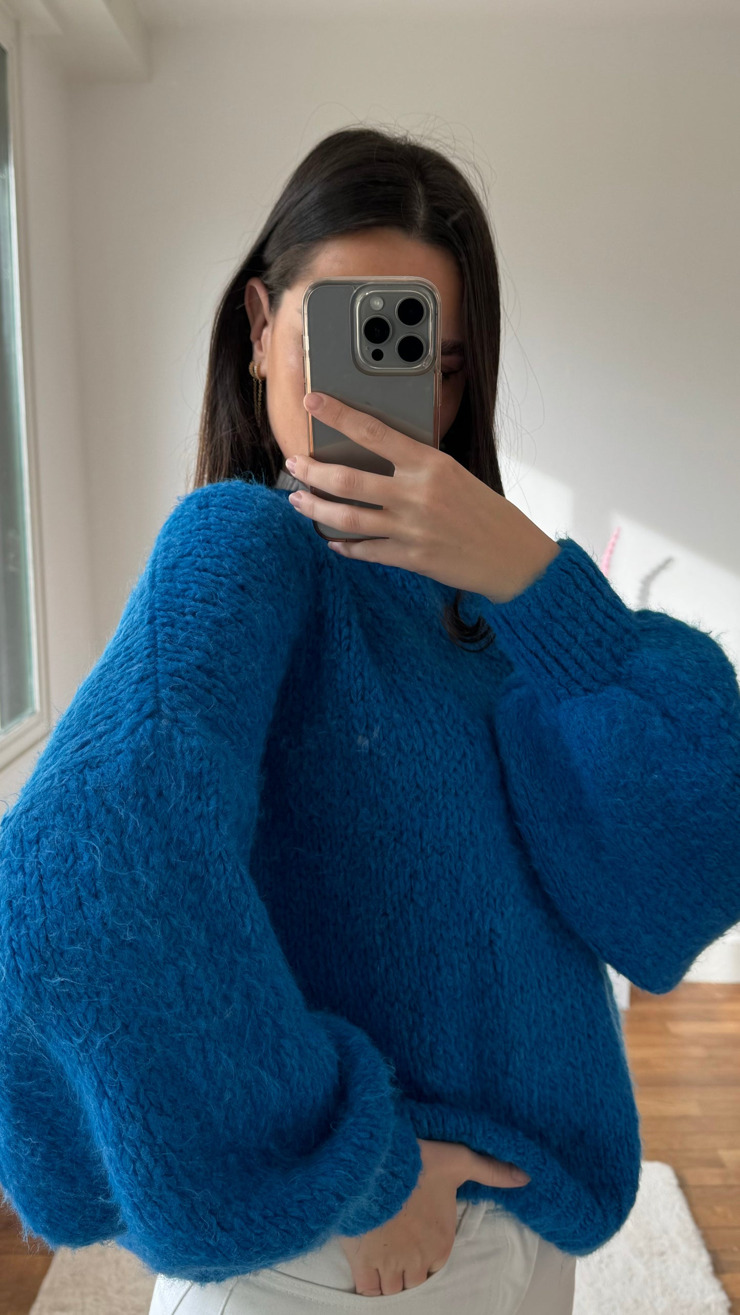 Pull MACHA Bleu 🇮🇹