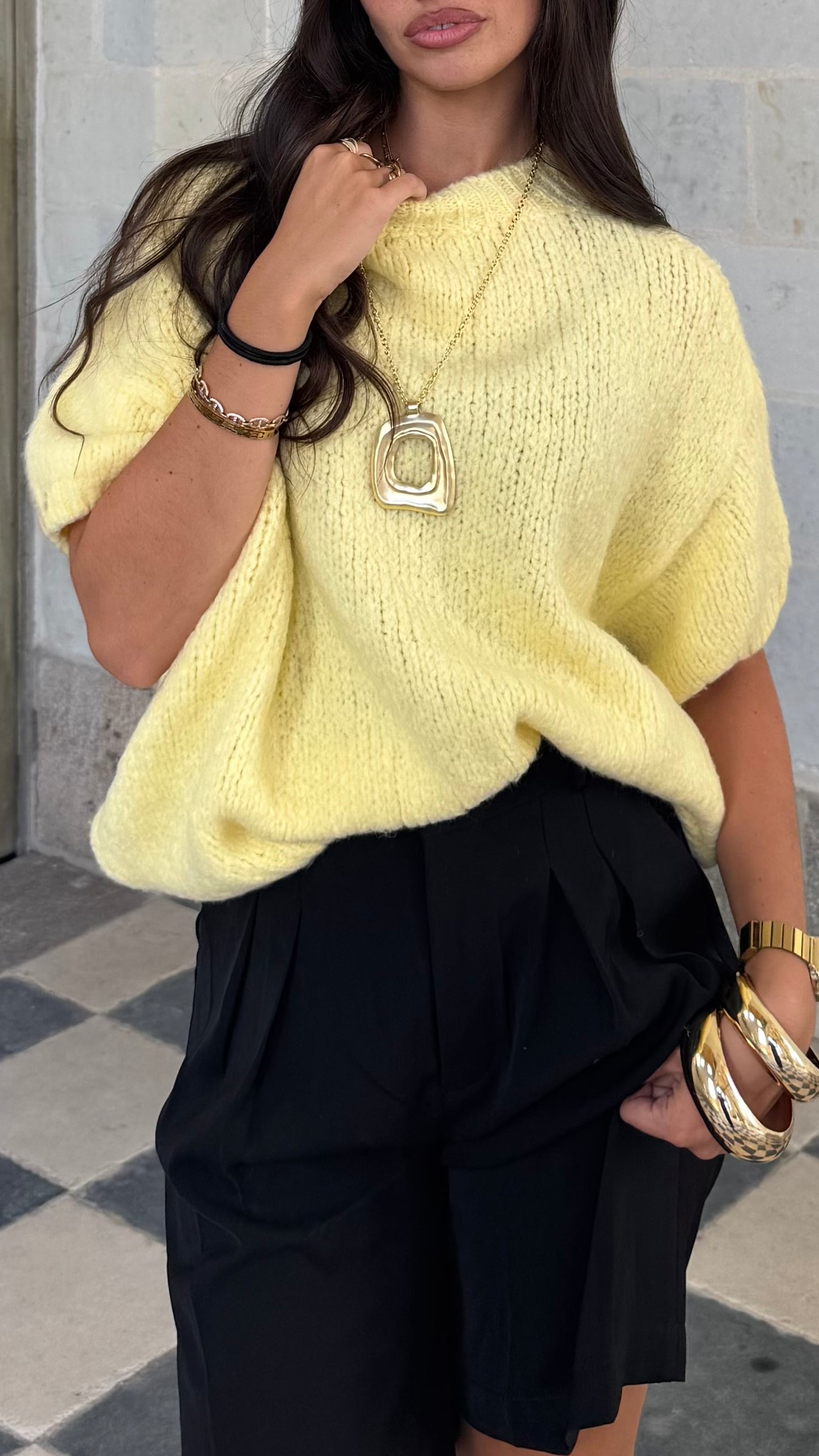 Pull SIREN Jaune 🇮🇹