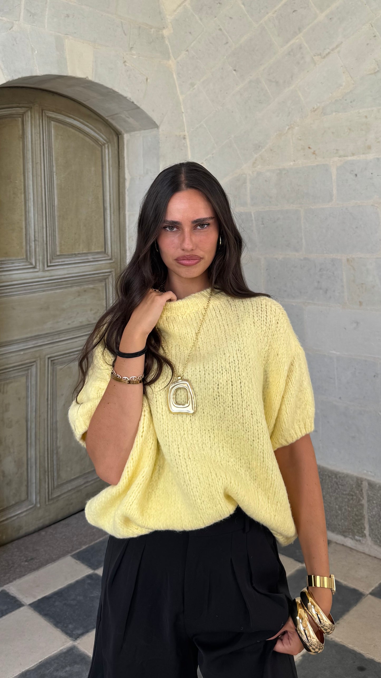 Pull SIREN Jaune 🇮🇹