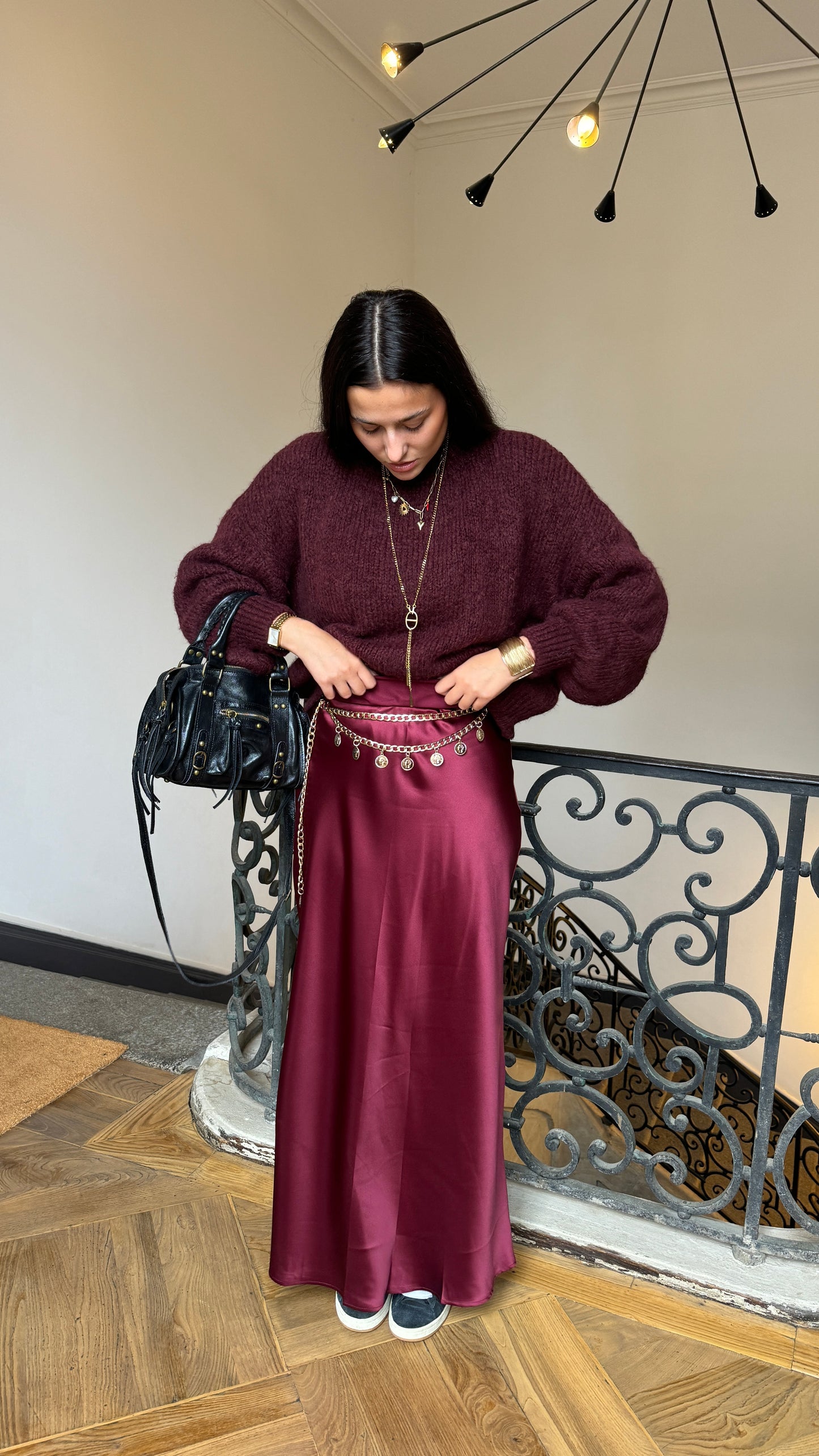 Pull MACHA Bordeaux 🇮🇹