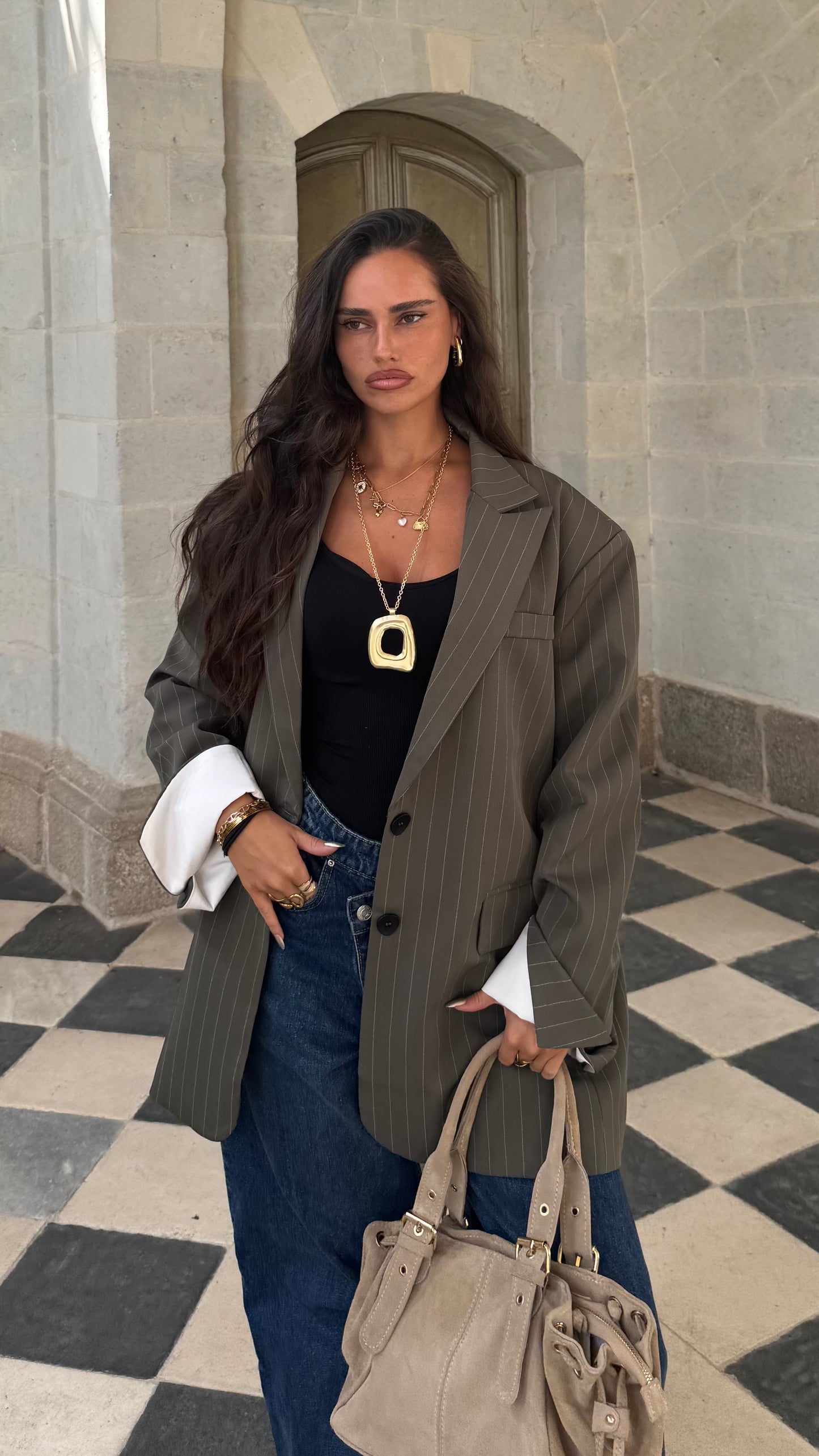 Blazer SELENA Kaki