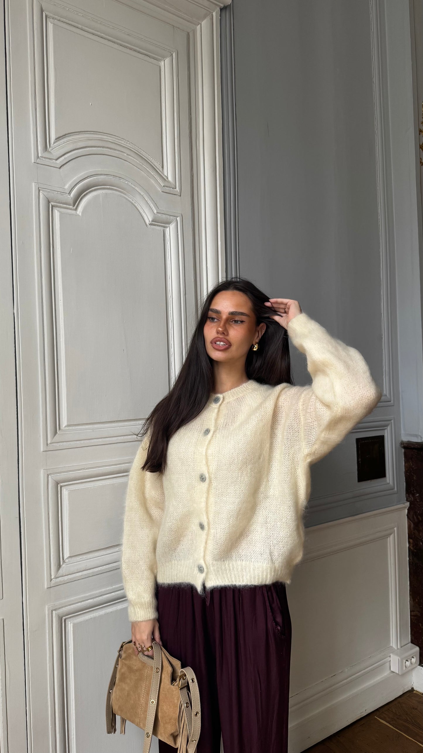 Cardigan AURORE beige 🇮🇹