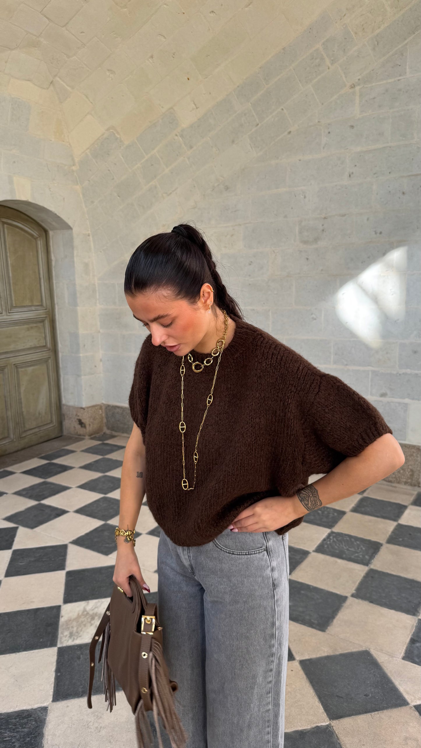 Pull SIREN Chocolat