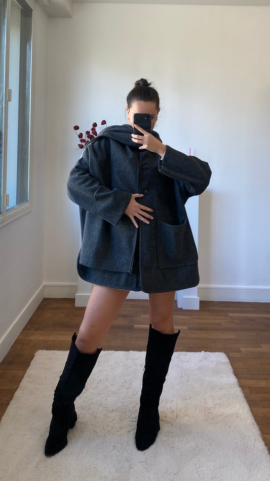 Manteau FALUN Gris 🇫🇷