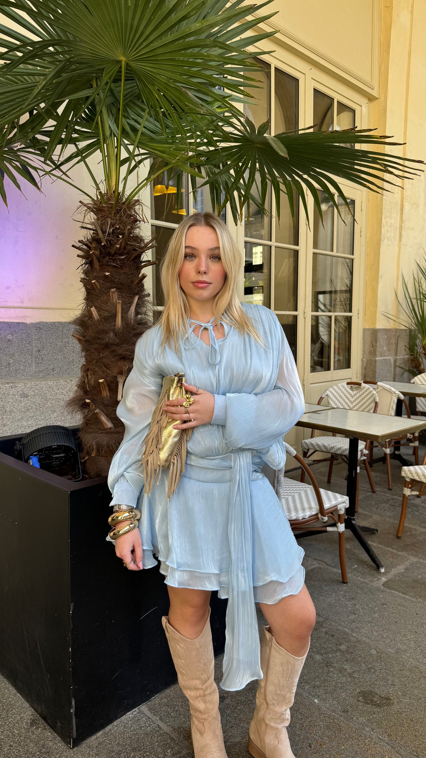 Robe JASMINE Bleue 🇮🇹