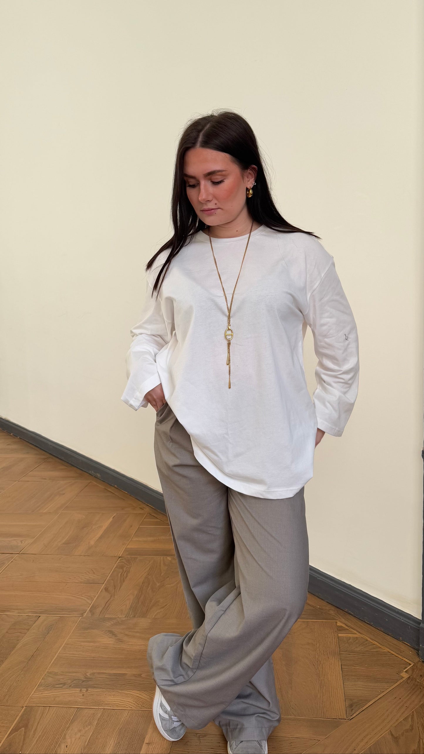 Pantalon tailleur LEV Taupe