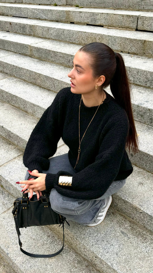 Pull MACHA Noir 🇮🇹