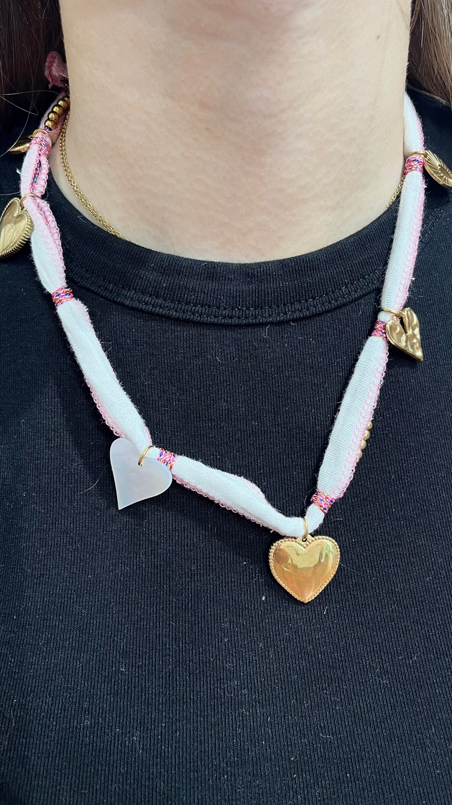 Bracelet 2en1 ROSE PÂLE
