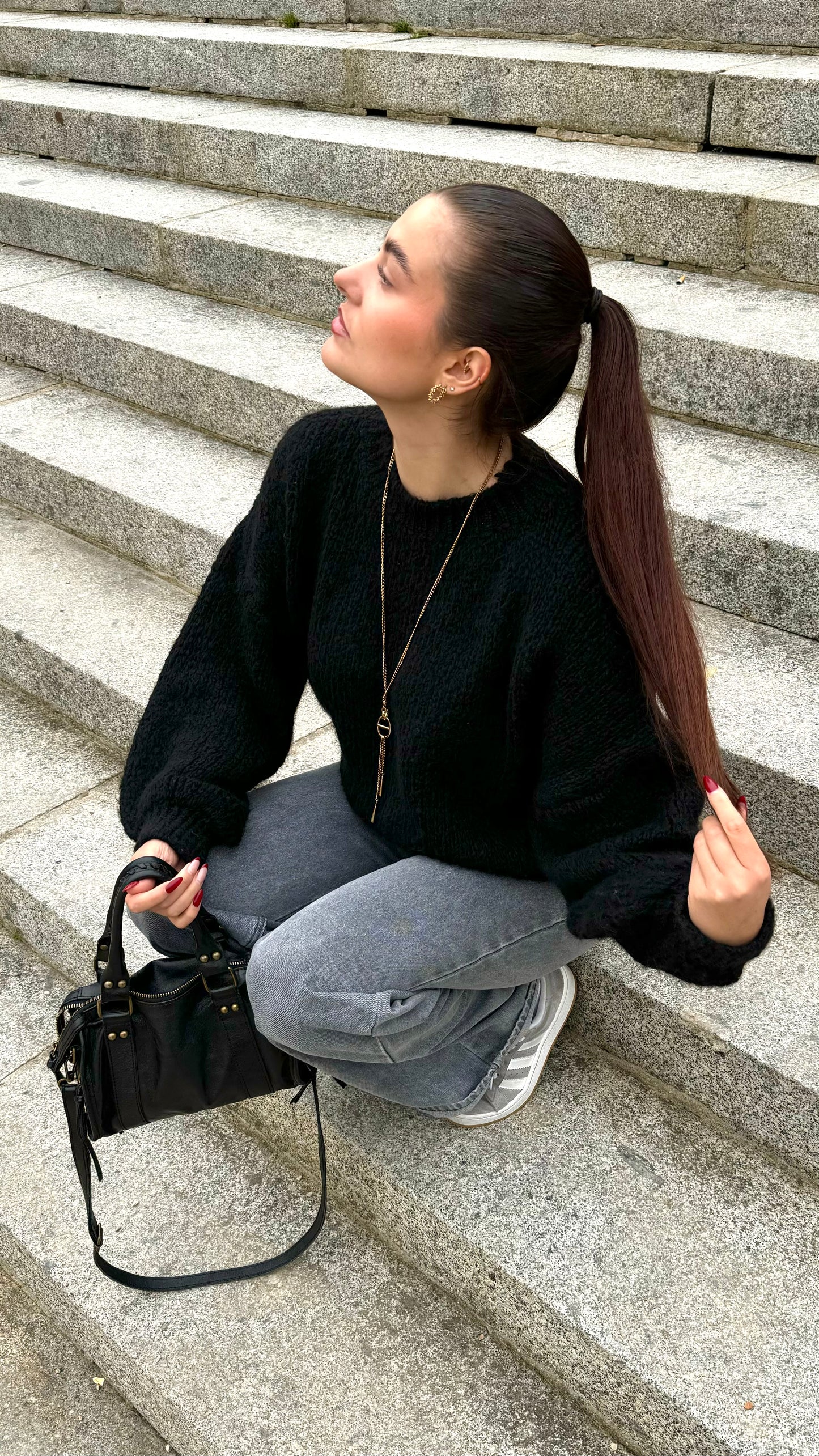 Pull MACHA Noir 🇮🇹