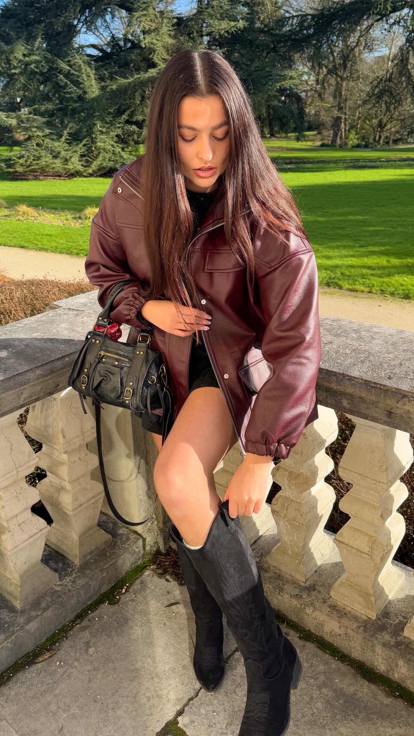 Veste ISA bordeaux🇮🇹
