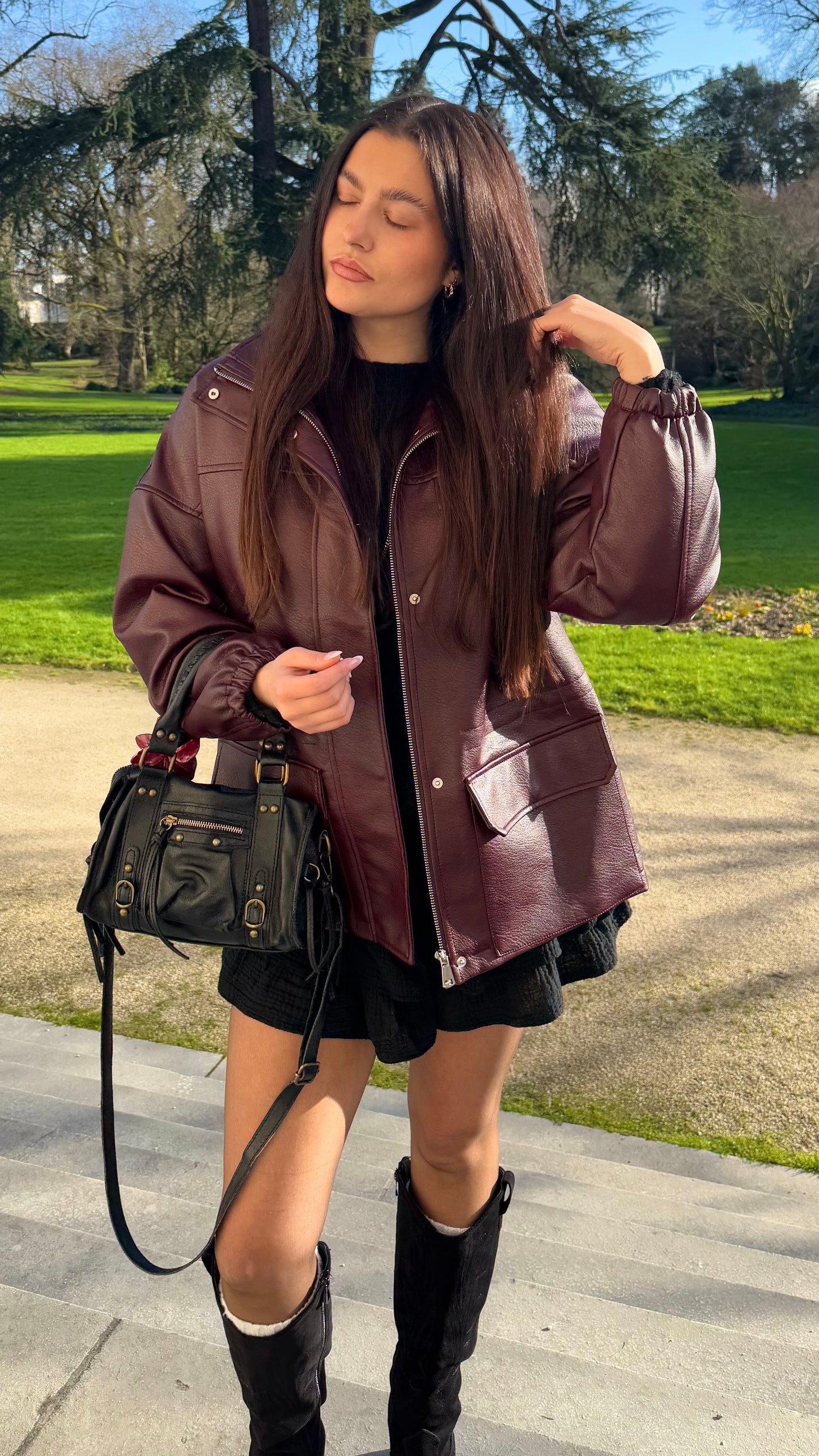 Veste ISA bordeaux🇮🇹