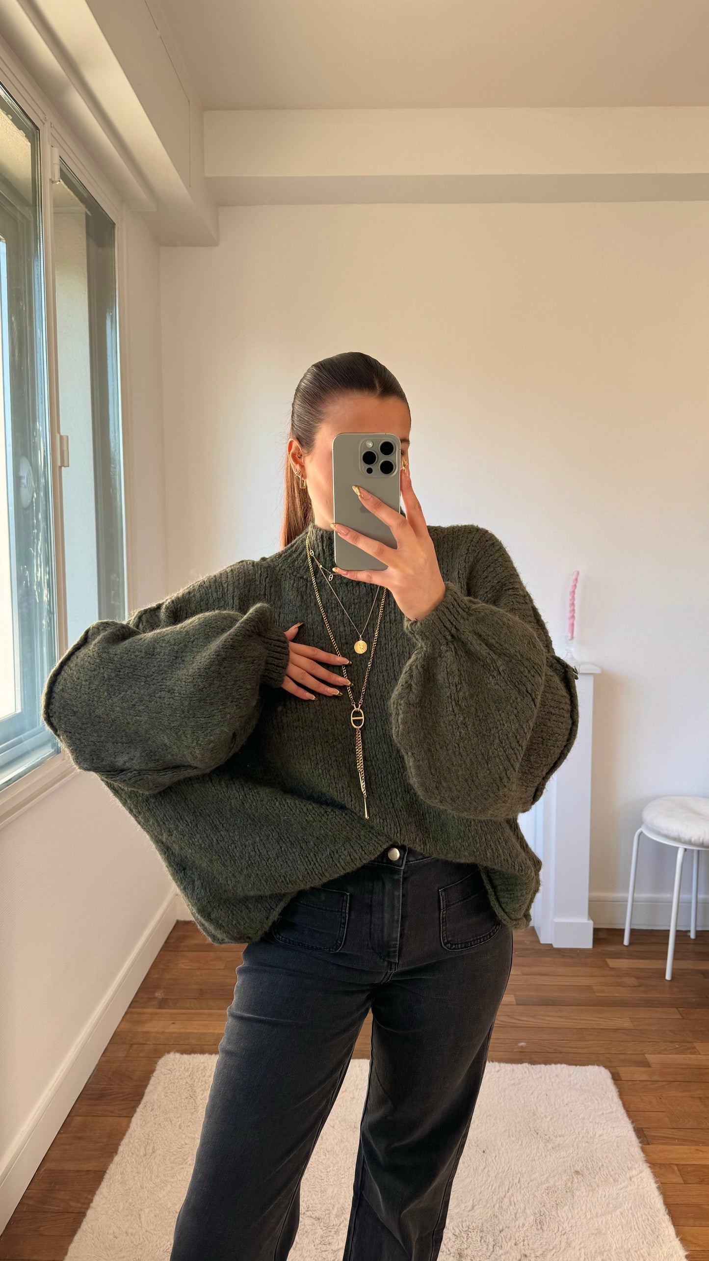 Pull MALMÖ Kaki 🇮🇹