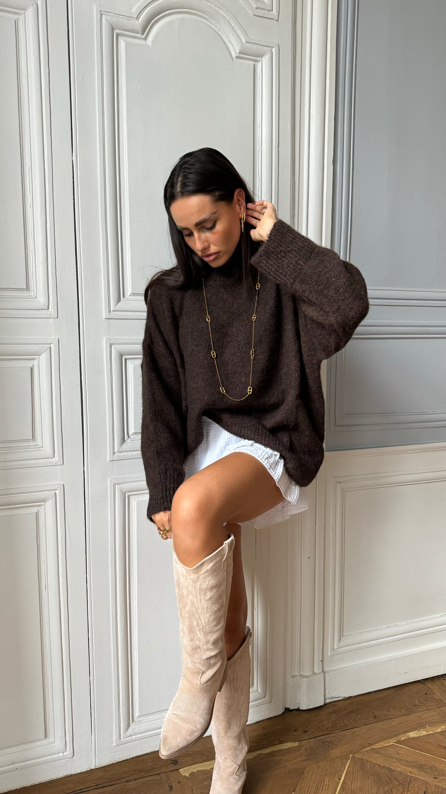Pull CAKE Marron