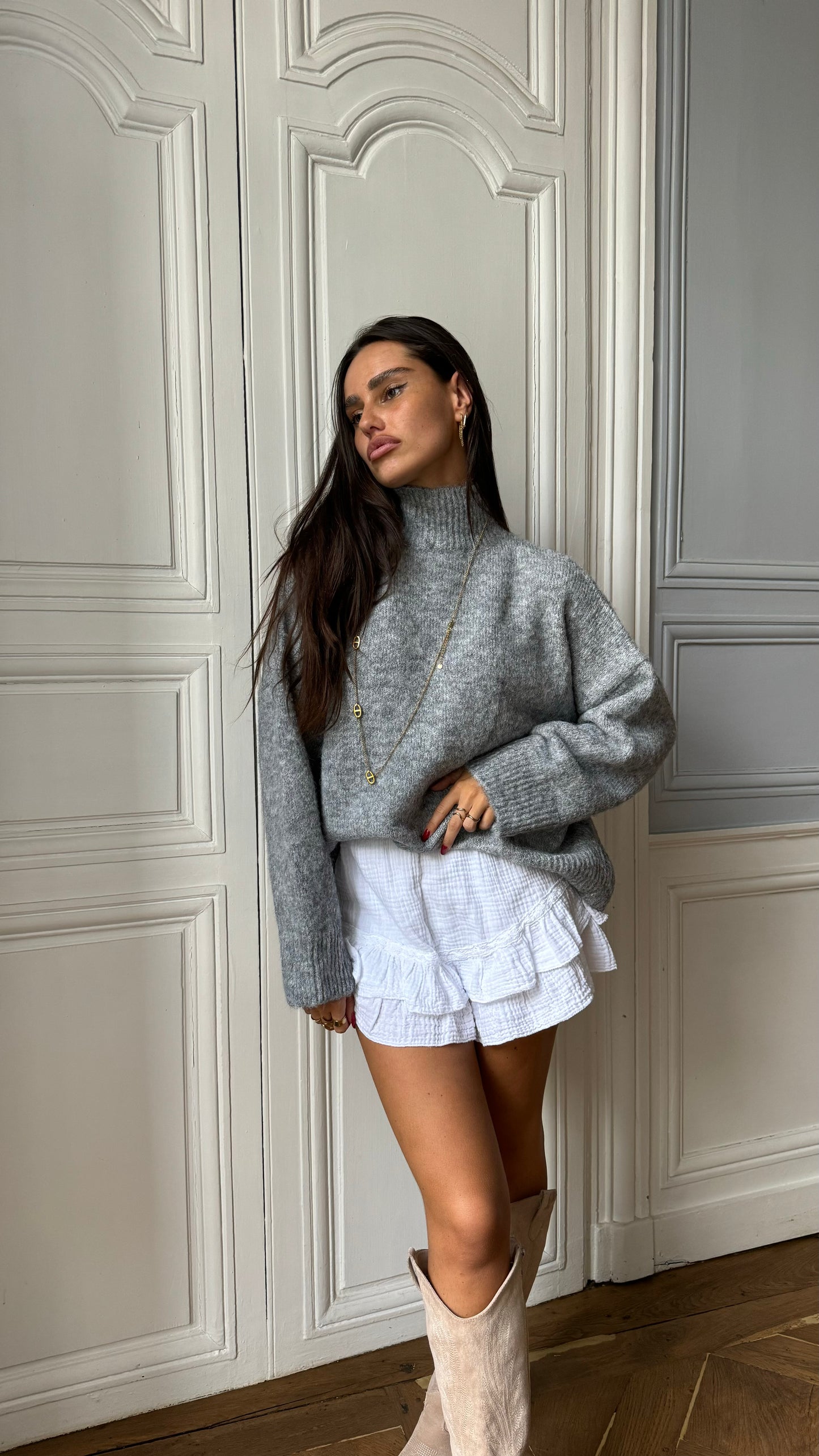 Pull CAKE Gris