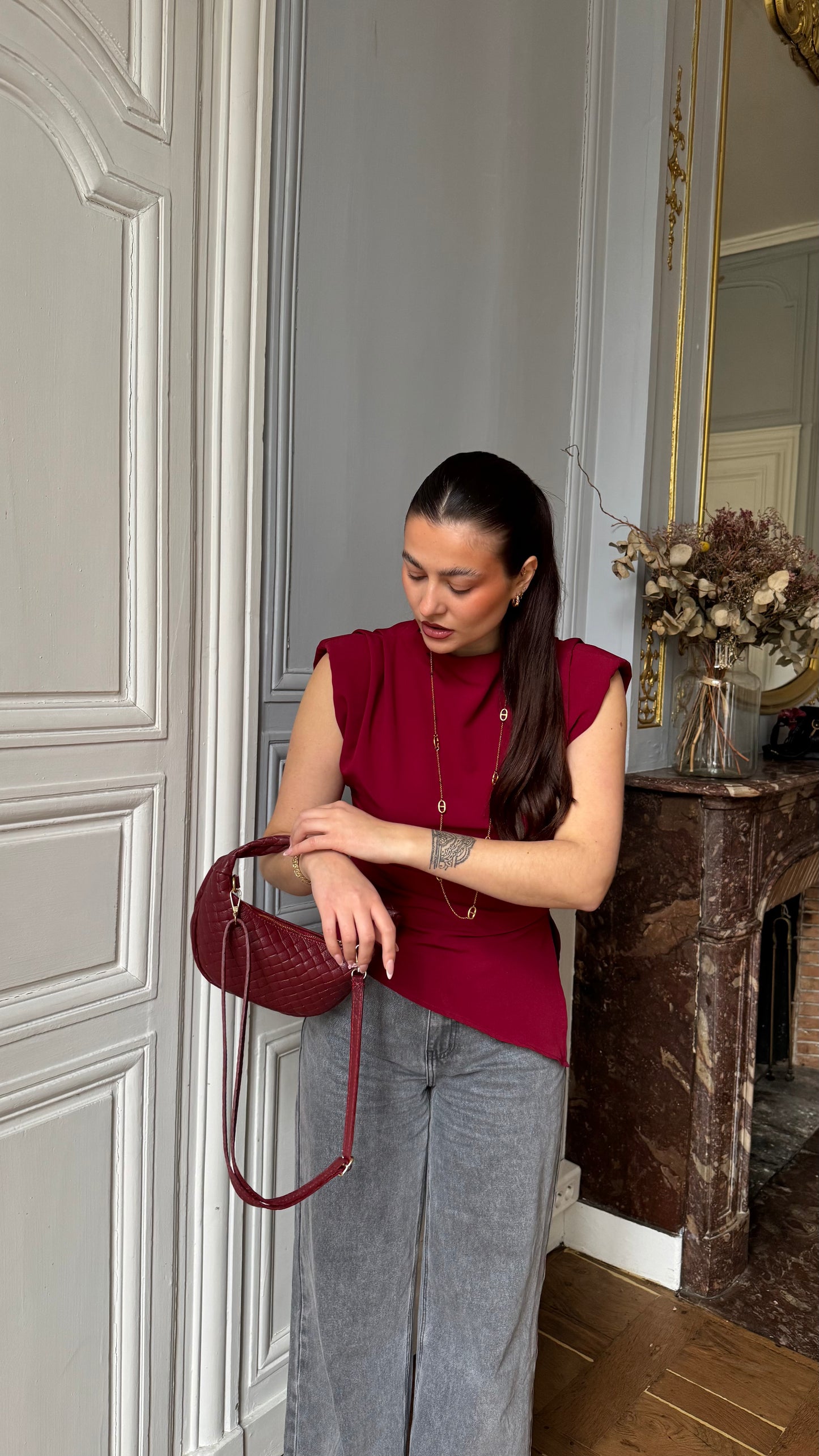 Top DOHA bordeaux🇮🇹